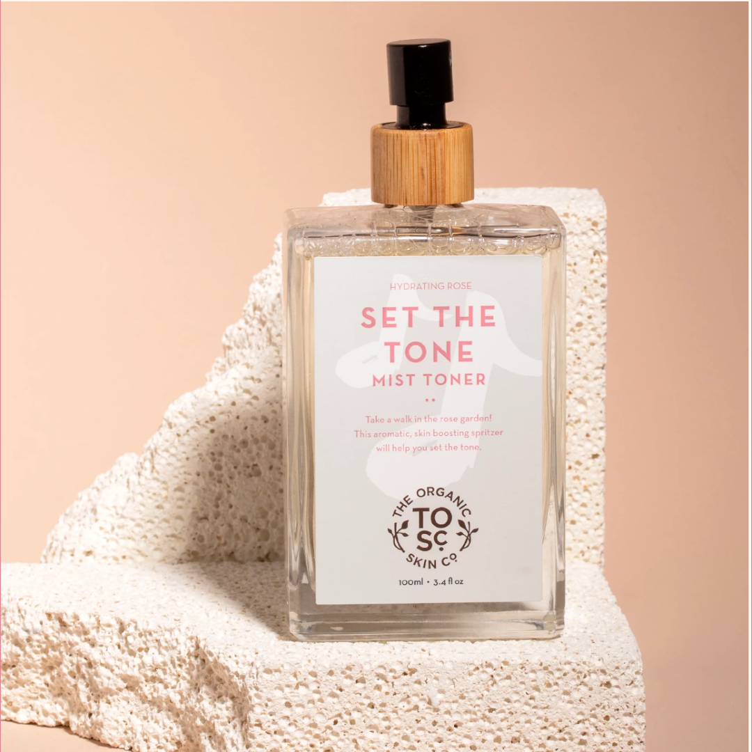 The Organic Skin Co. - Set The Tone - Hydrating Rose Mist Toner With Aloe Vera