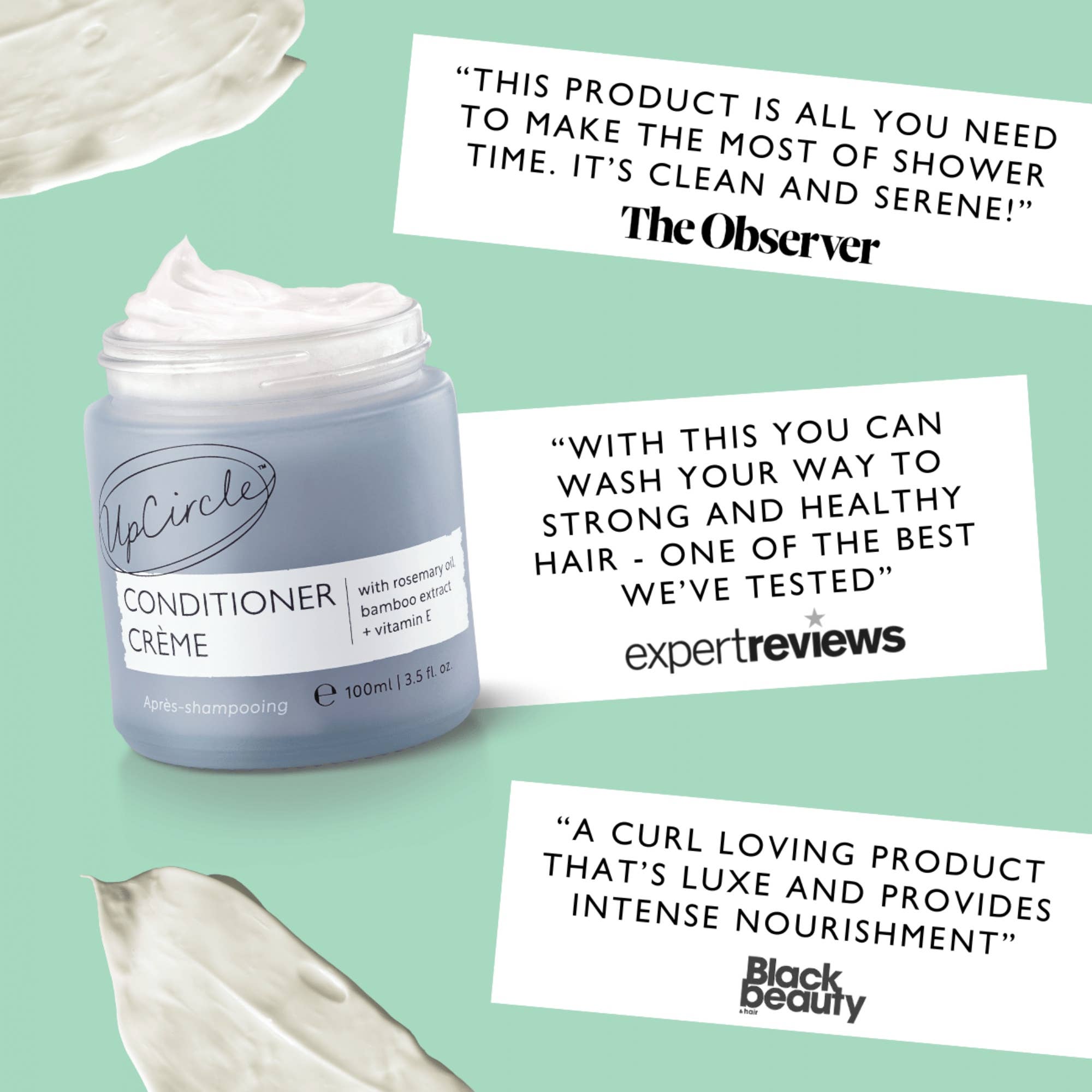 UpCircle USA - Vegan Hair Care Duo Gift Set with Coconut + Rosemary Oils