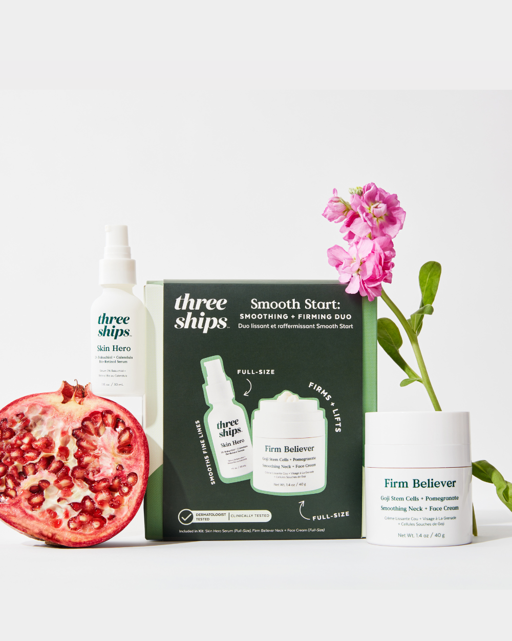 Three Ships - Smooth Start: Smoothing + Firming Duo