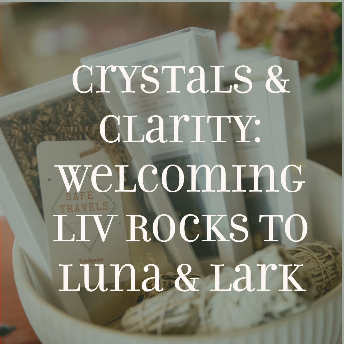Crystals & Clarity: Welcoming Liv Rocks to Luna & Lark ✨