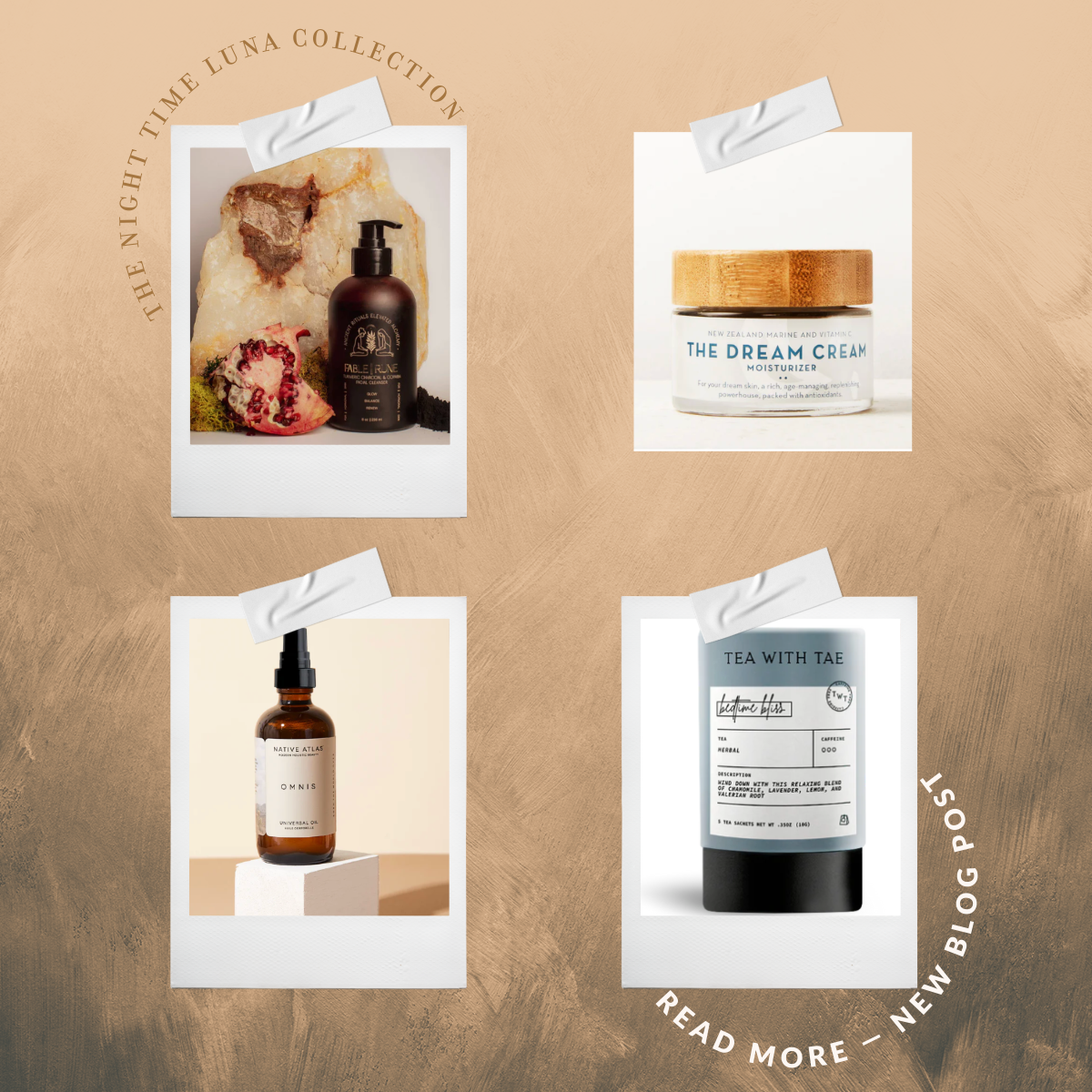 Luna Ritual Night Time Skin Care Routine Collection