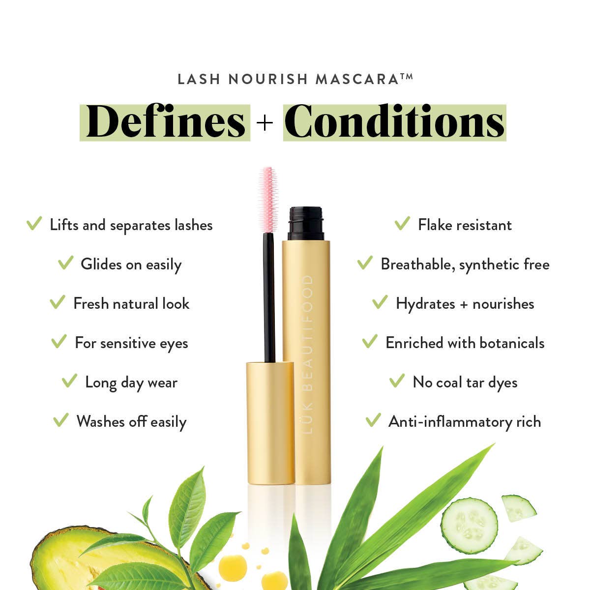 Luk Beautifood - Lash Nourish Mascara