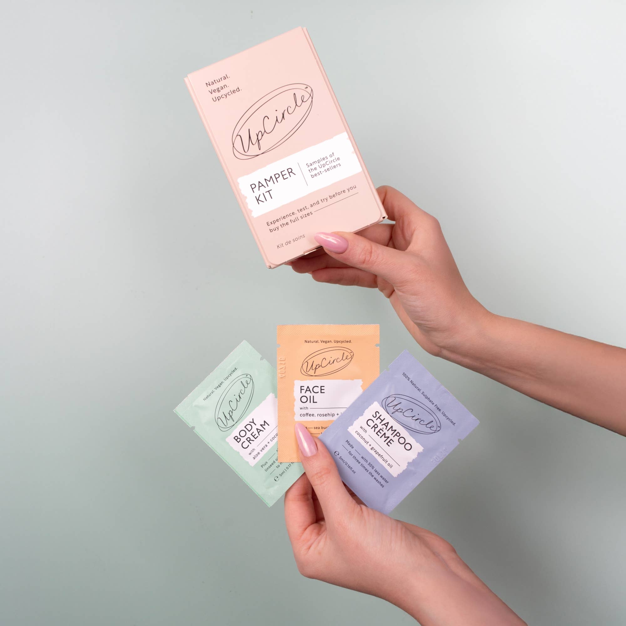 UpCircle USA - Pamper Kit - Eco Vegan Samplers