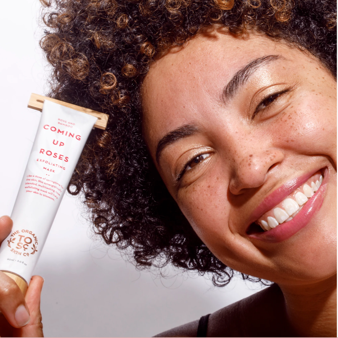 The Organic Skin Co. - Coming Up Roses - Exfoliating Mask With Rose & Bamboo