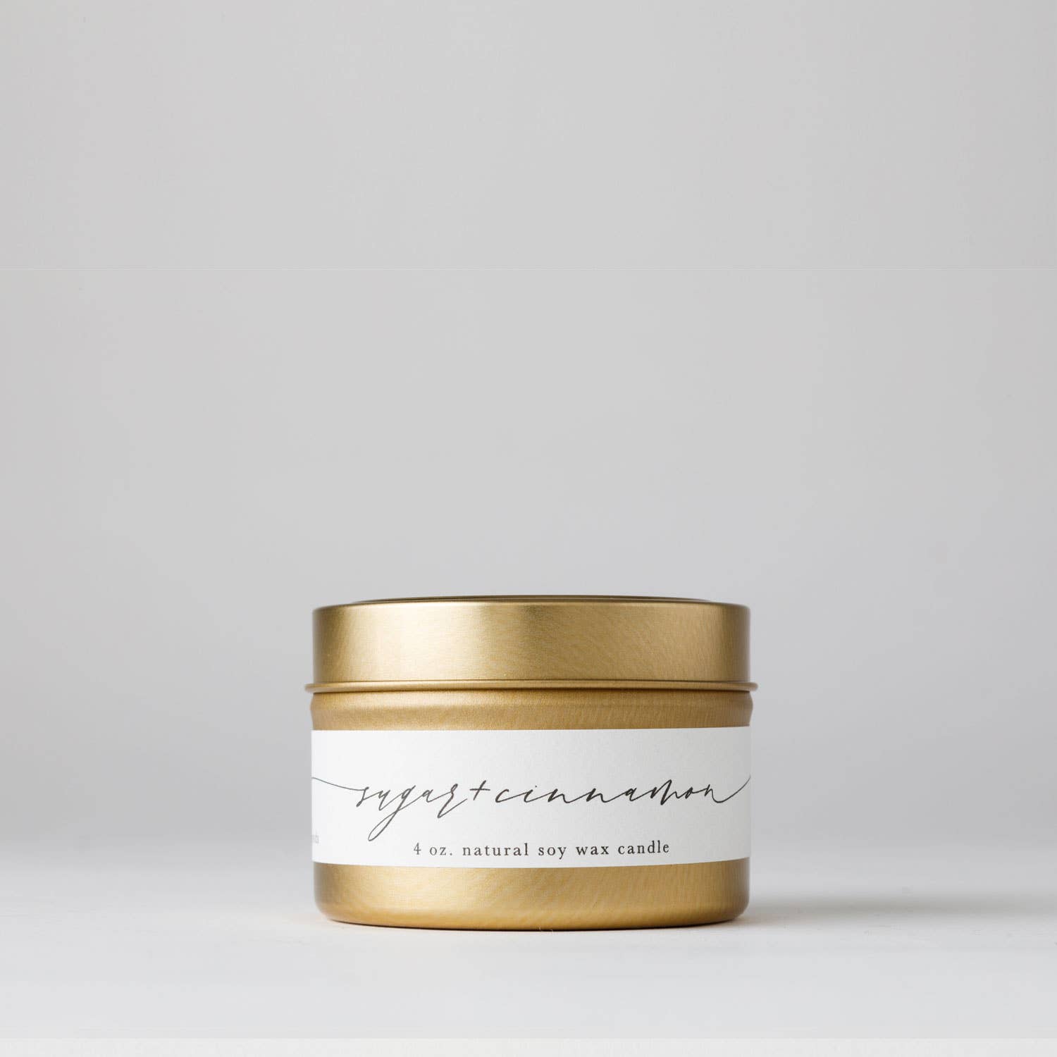 Nectar Republic - Sugar + Cinnamon : Tin Soy Candle  ( fall winter )