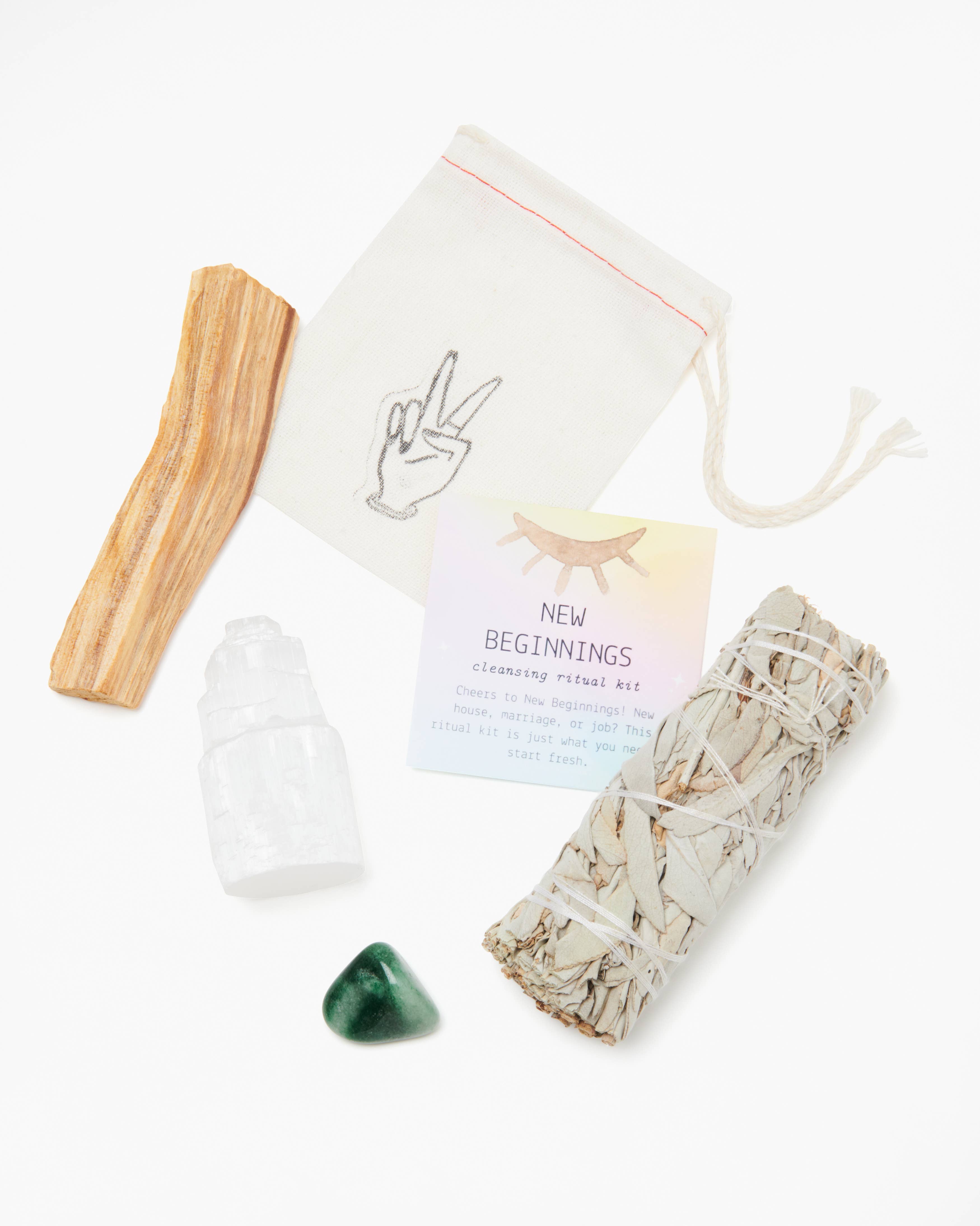 Liv Rocks - NEW BEGINNINGS Crystal Cleansing Ritual Kit