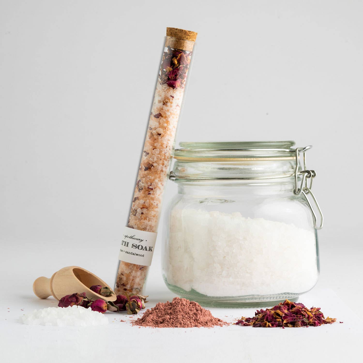 Nectar Republic - Rose Sandalwood : Bath Soak Tube