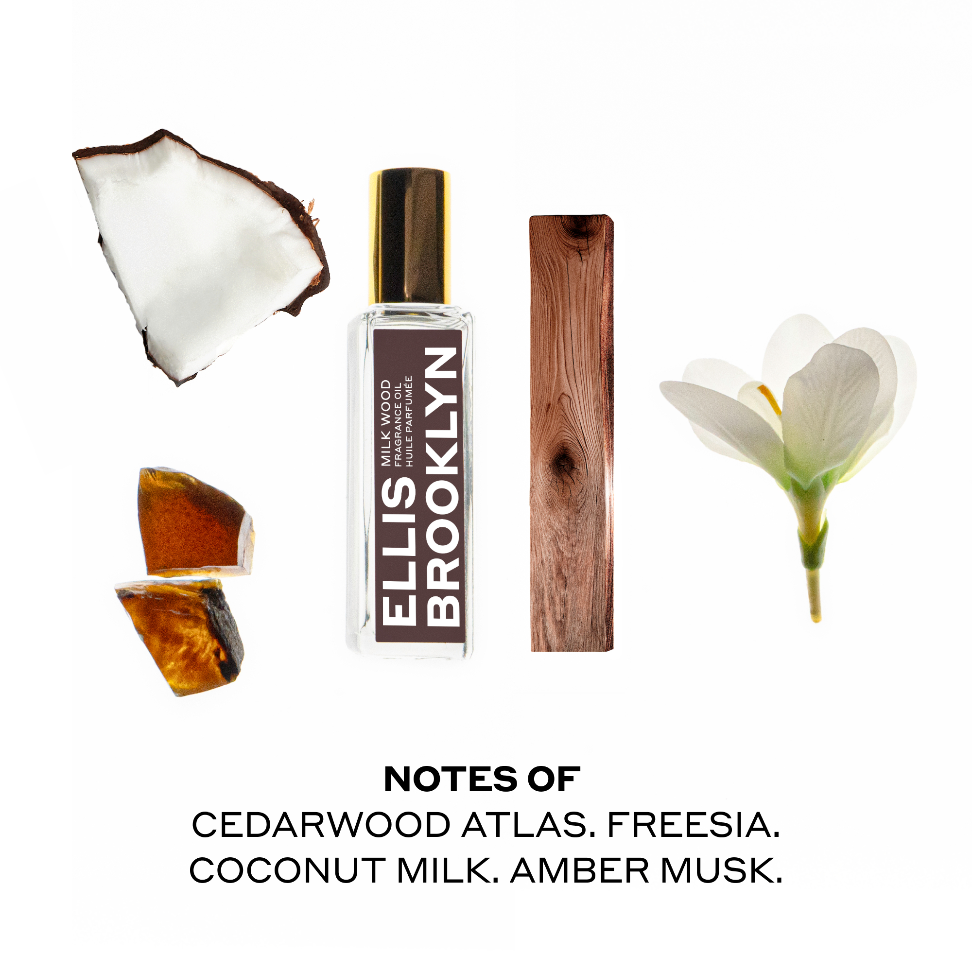 Ellis Brooklyn - MILK WOOD Fragrance Oil Rollerball