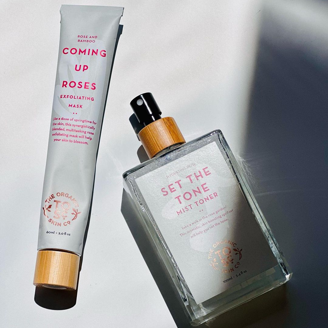 The Organic Skin Co. - Coming Up Roses - Exfoliating Mask With Rose & Bamboo