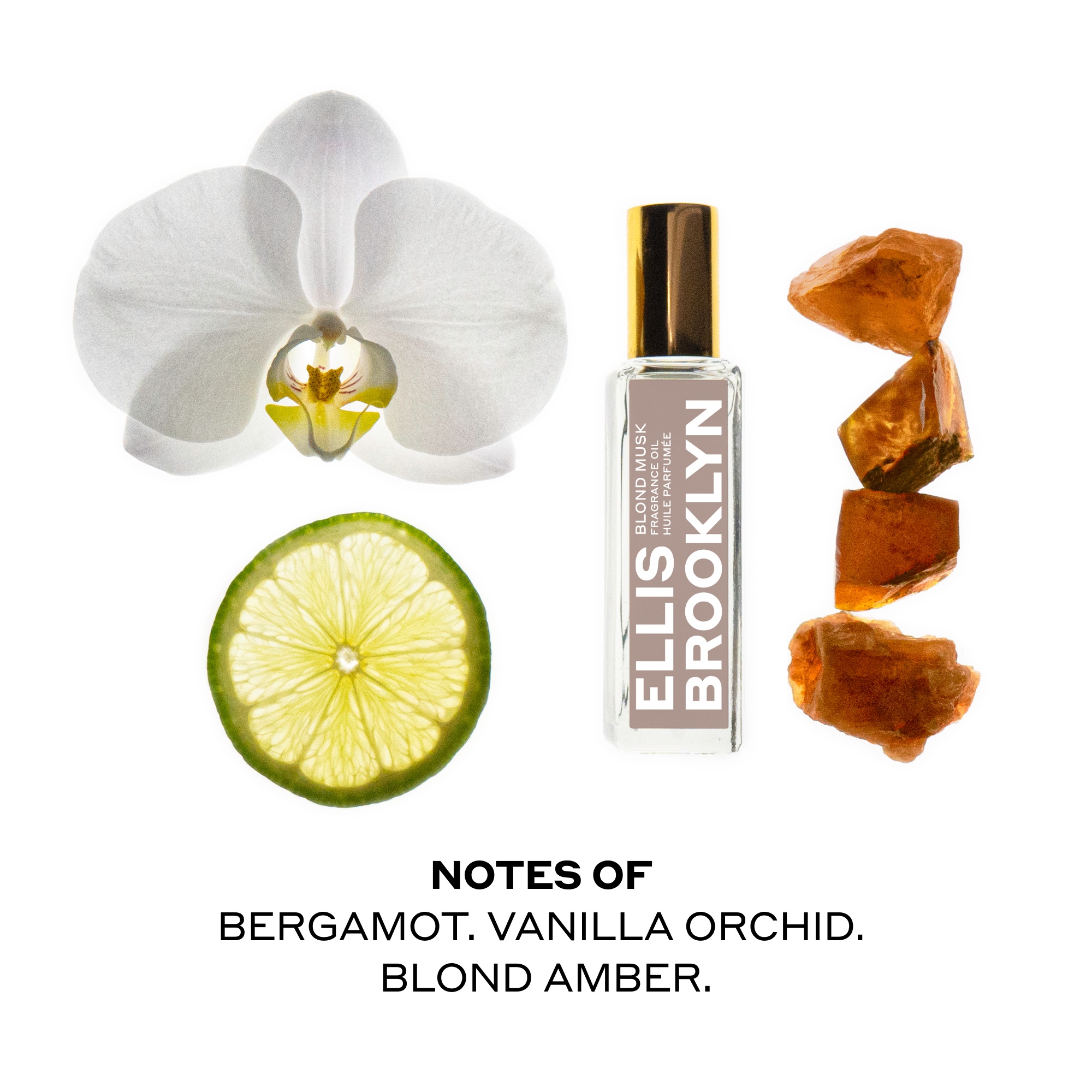 Ellis Brooklyn - BLOND MUSK Fragrance Oil Rollerball