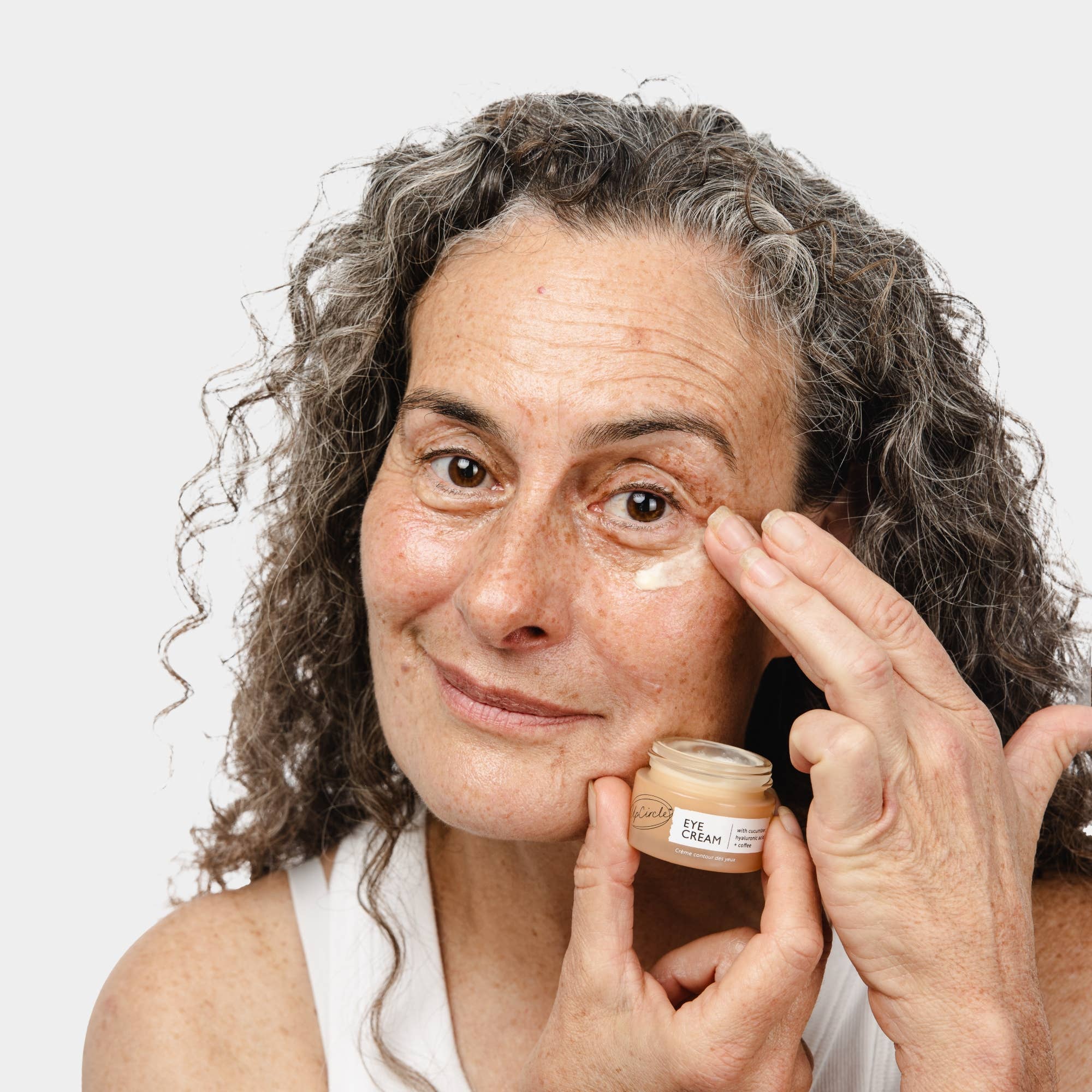 UpCircle USA - Vegan Hydrating Eye Cream with Hyaluronic Acid + Coffee Oil