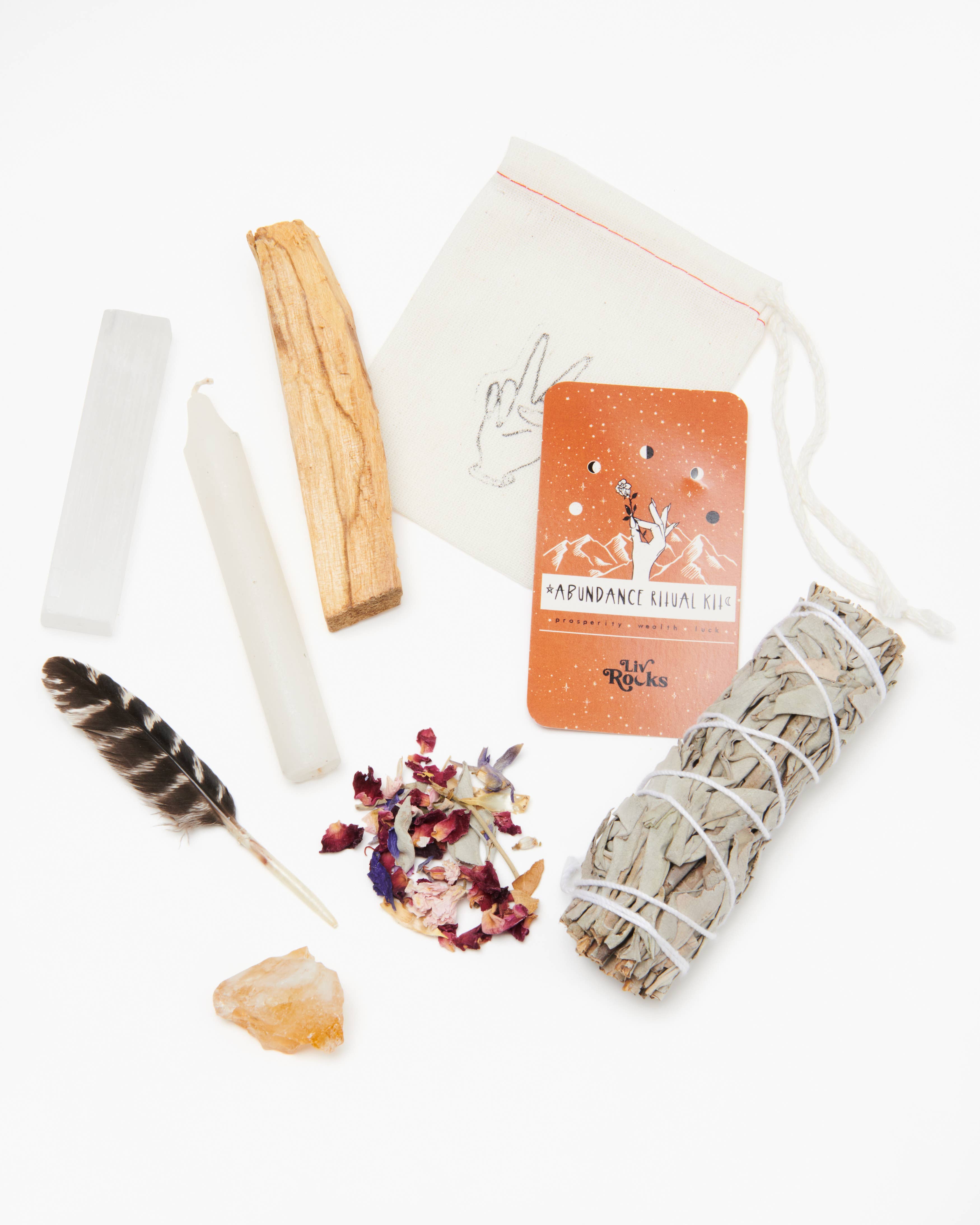Liv Rocks - NEW BEGINNINGS Crystal Cleansing Ritual Kit