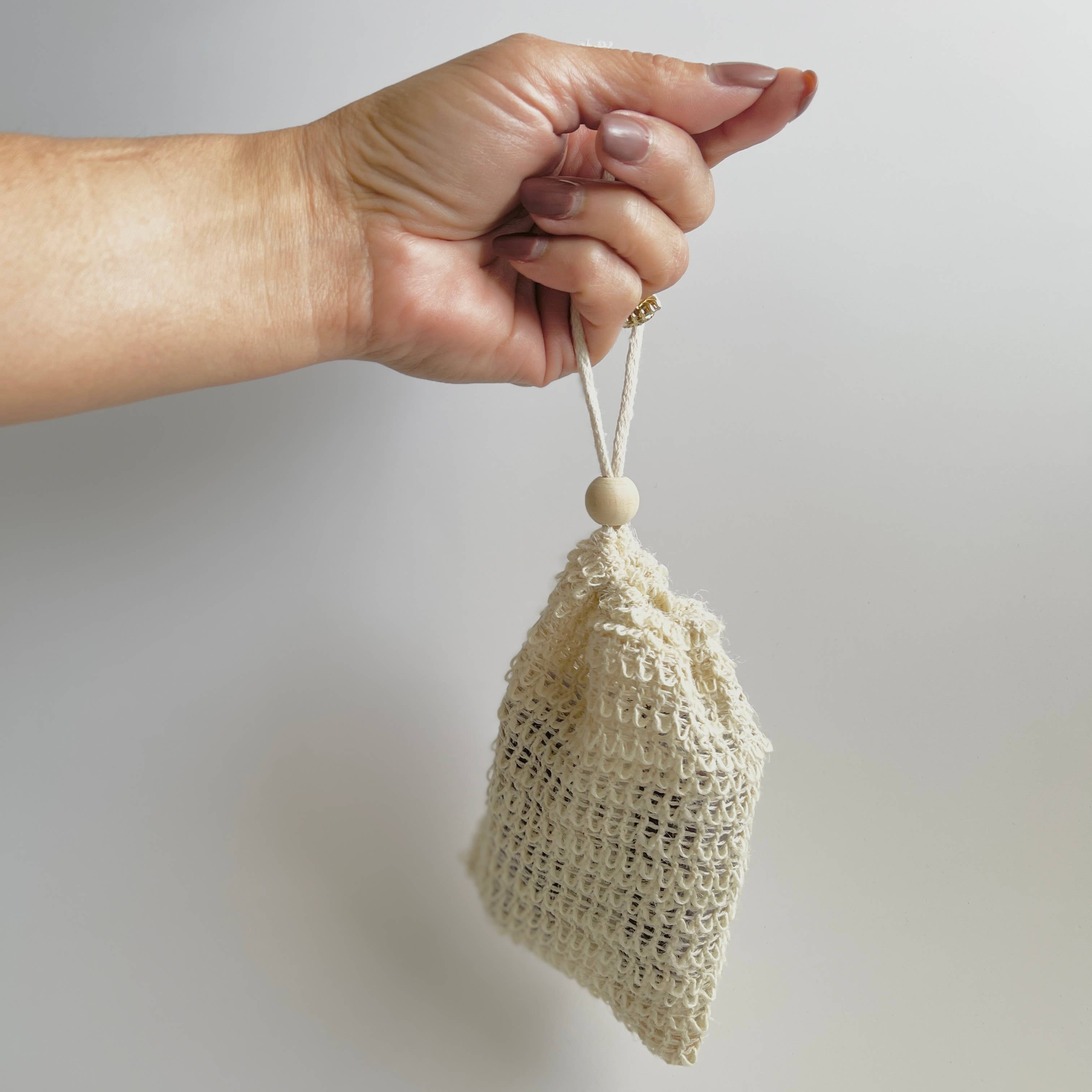 Nectar Republic - Exfoliating Sisal Soap Bag