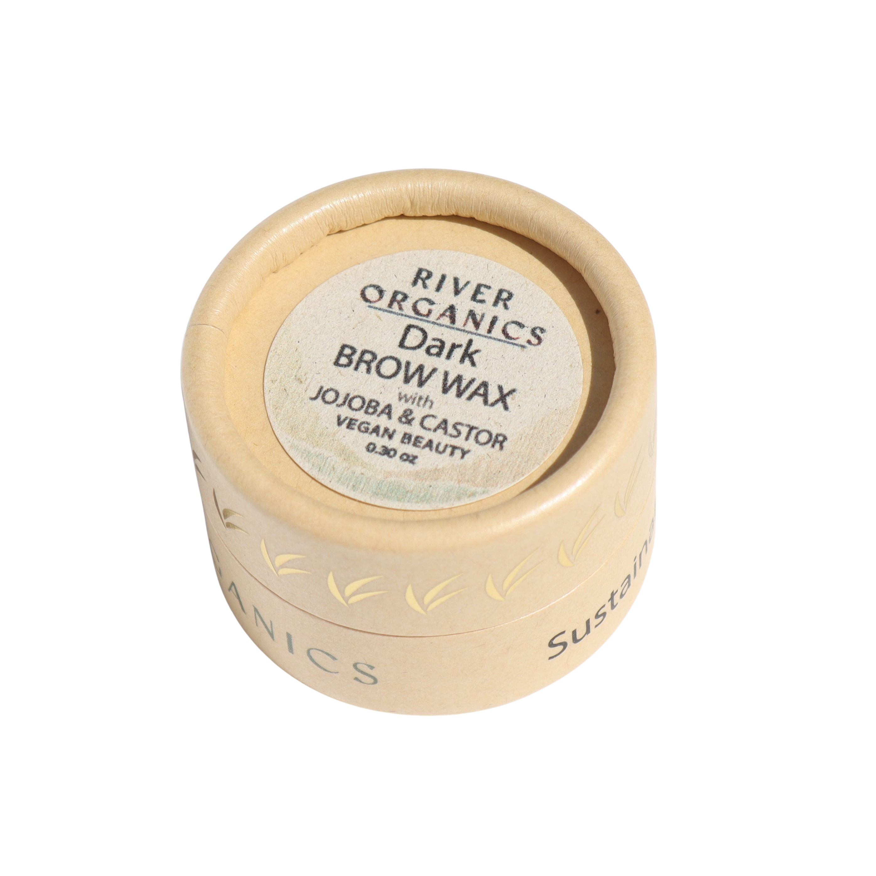 River Organics - Dark Vegan Eyebrow Wax