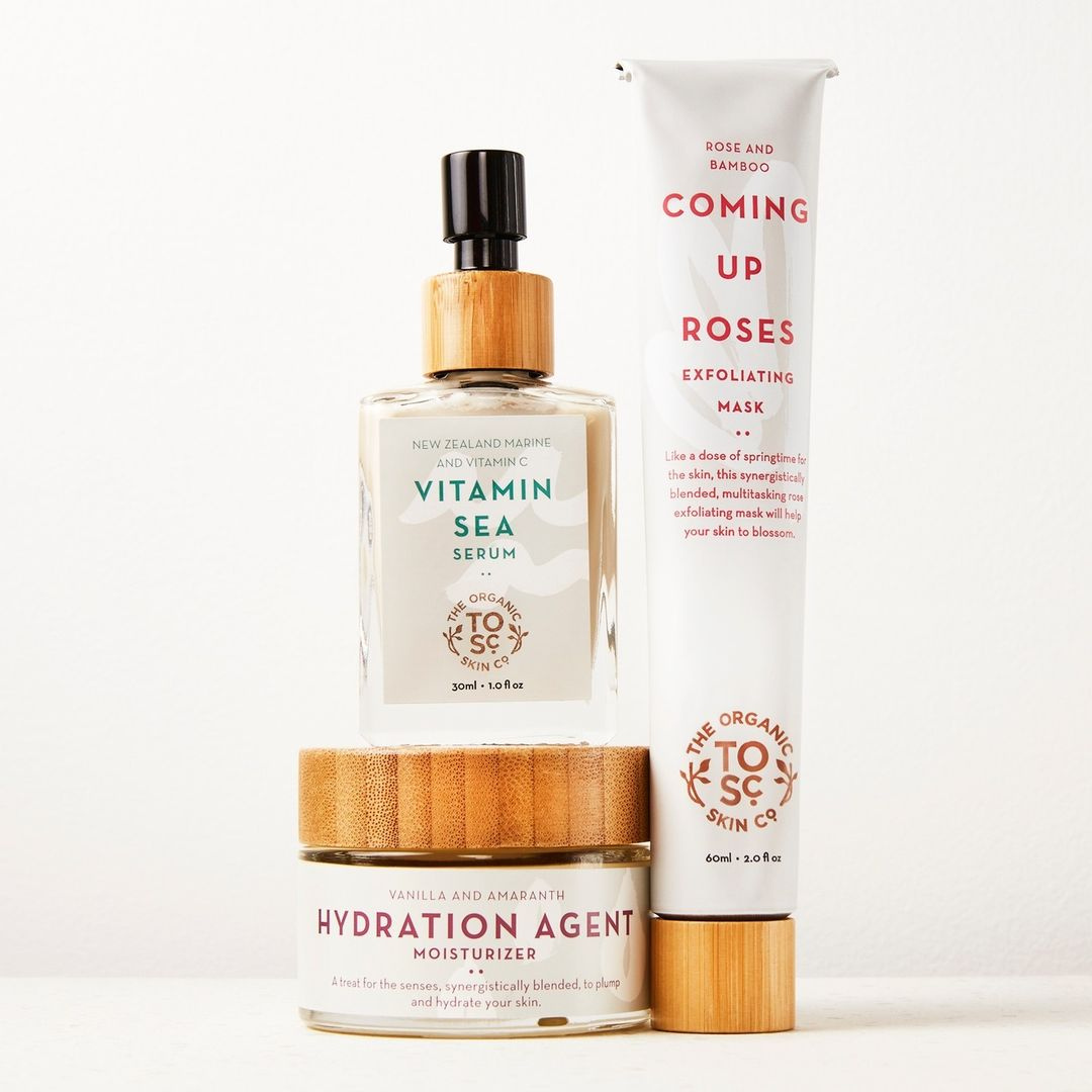 The Organic Skin Co. - Coming Up Roses - Exfoliating Mask With Rose & Bamboo