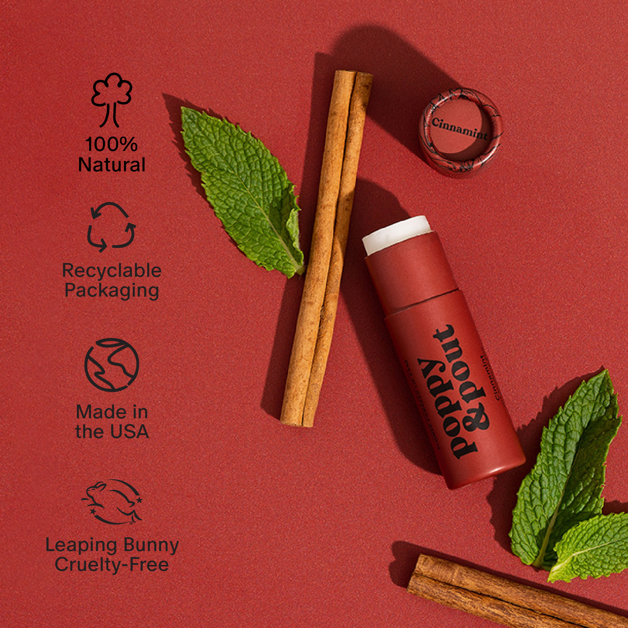 Poppy & Pout - Lip Care Duo, Cinnamint