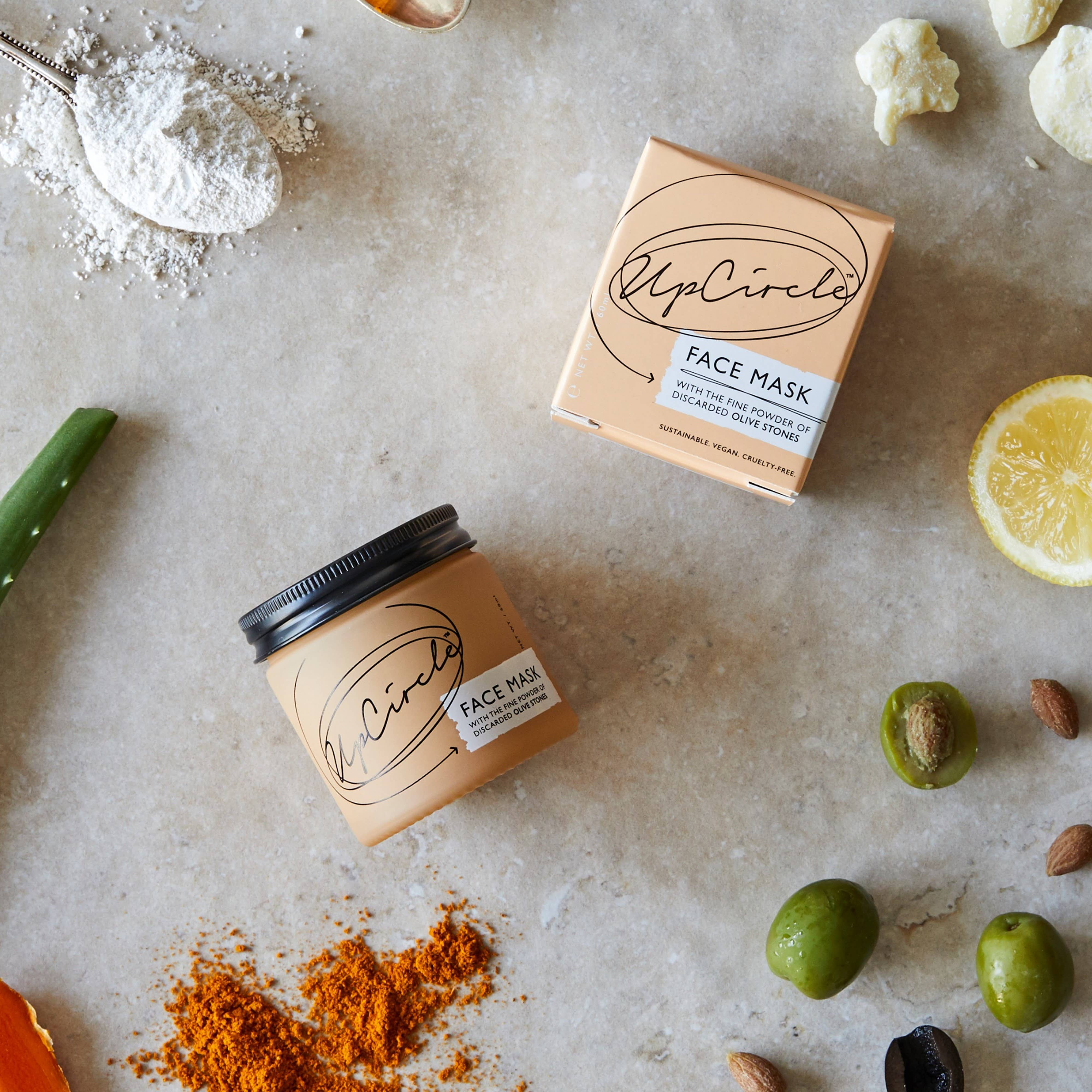 UpCircle USA - Natural Vegan Eco Face Mask with Kaolin Clay