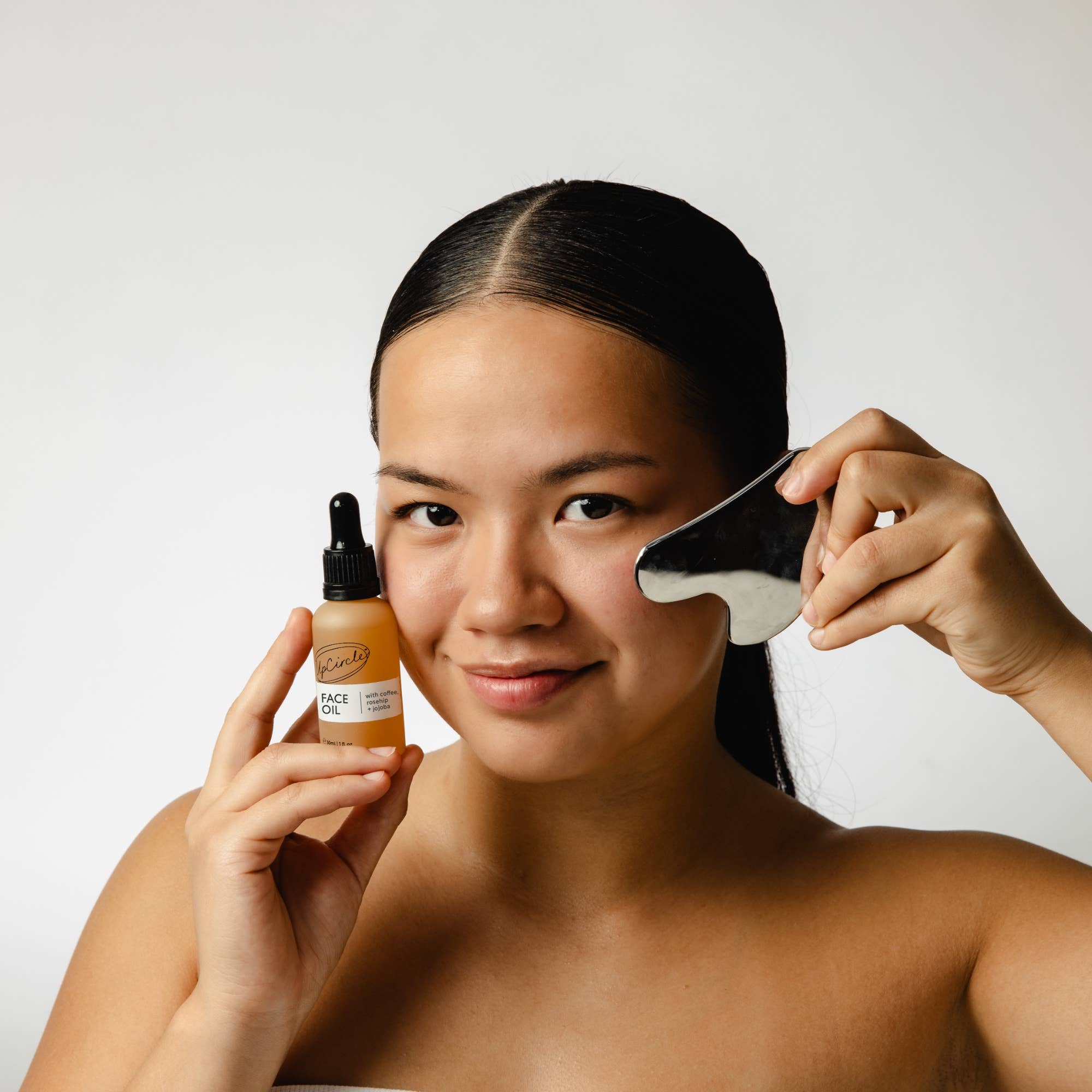 UpCircle USA - Eco-Friendly Gua Sha Facial Massage Spa Tool - boost circulation