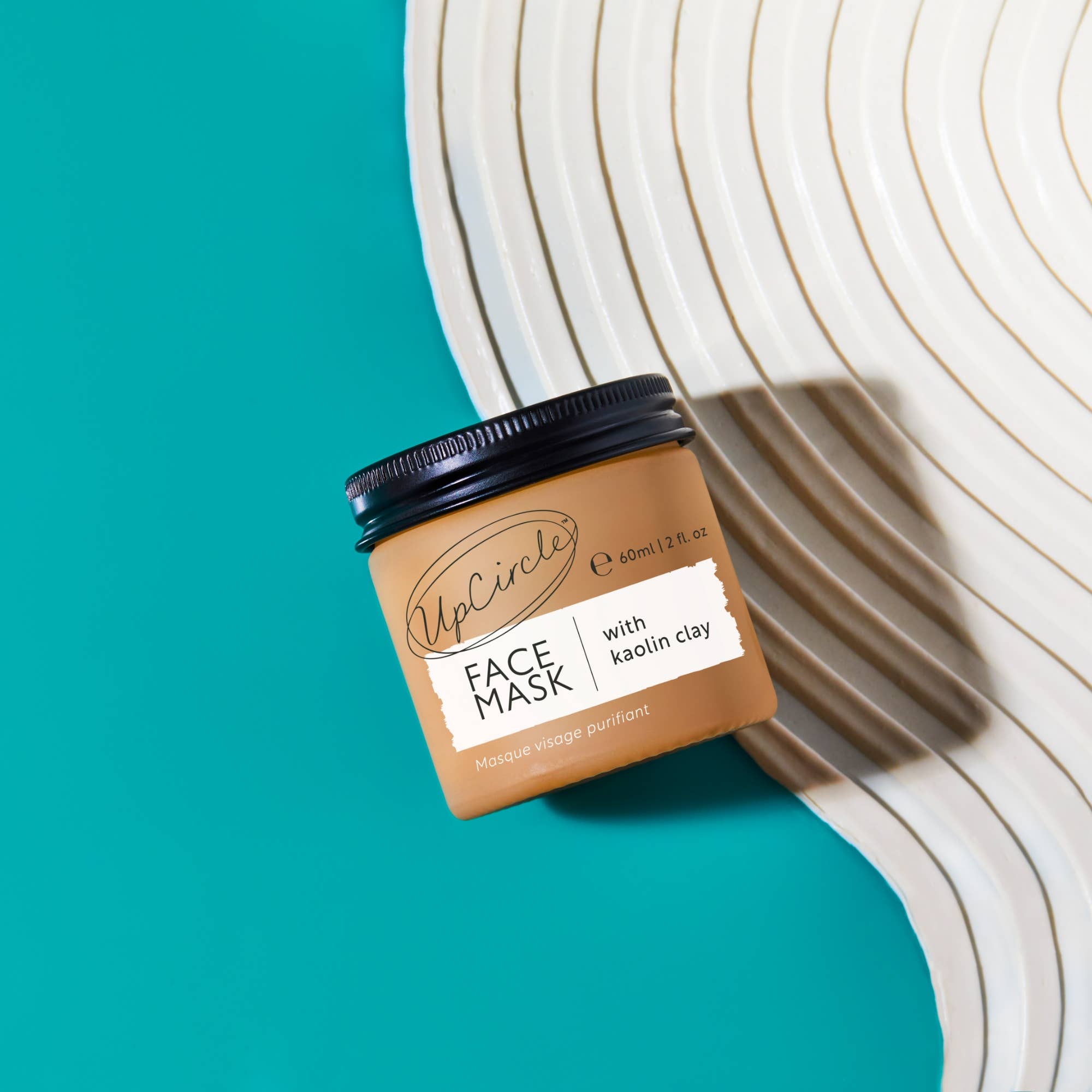 UpCircle USA - Natural Vegan Eco Face Mask with Kaolin Clay