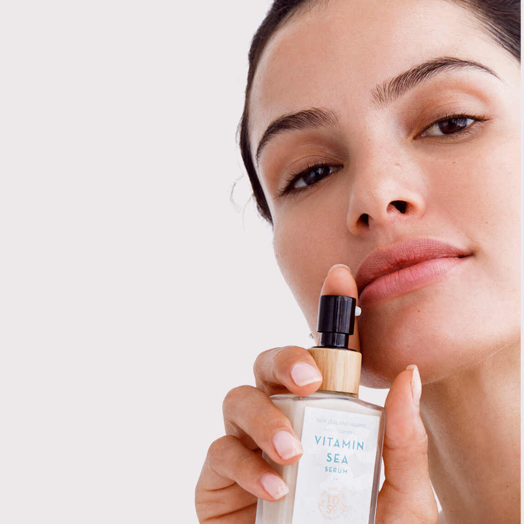 The Organic Skin Co. -  Youth Beauty Bundle - Vitamin Sea Serum, Cream Moisturizer