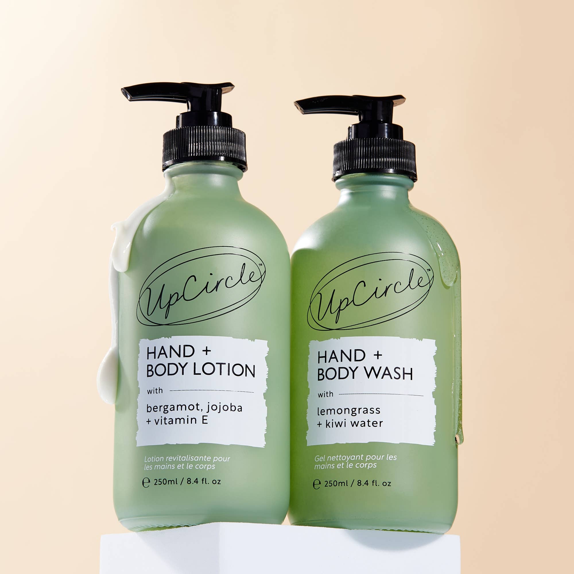 UpCircle USA - Natural Summer Vegan Soap - Hand + Body Wash with Kiwi Water