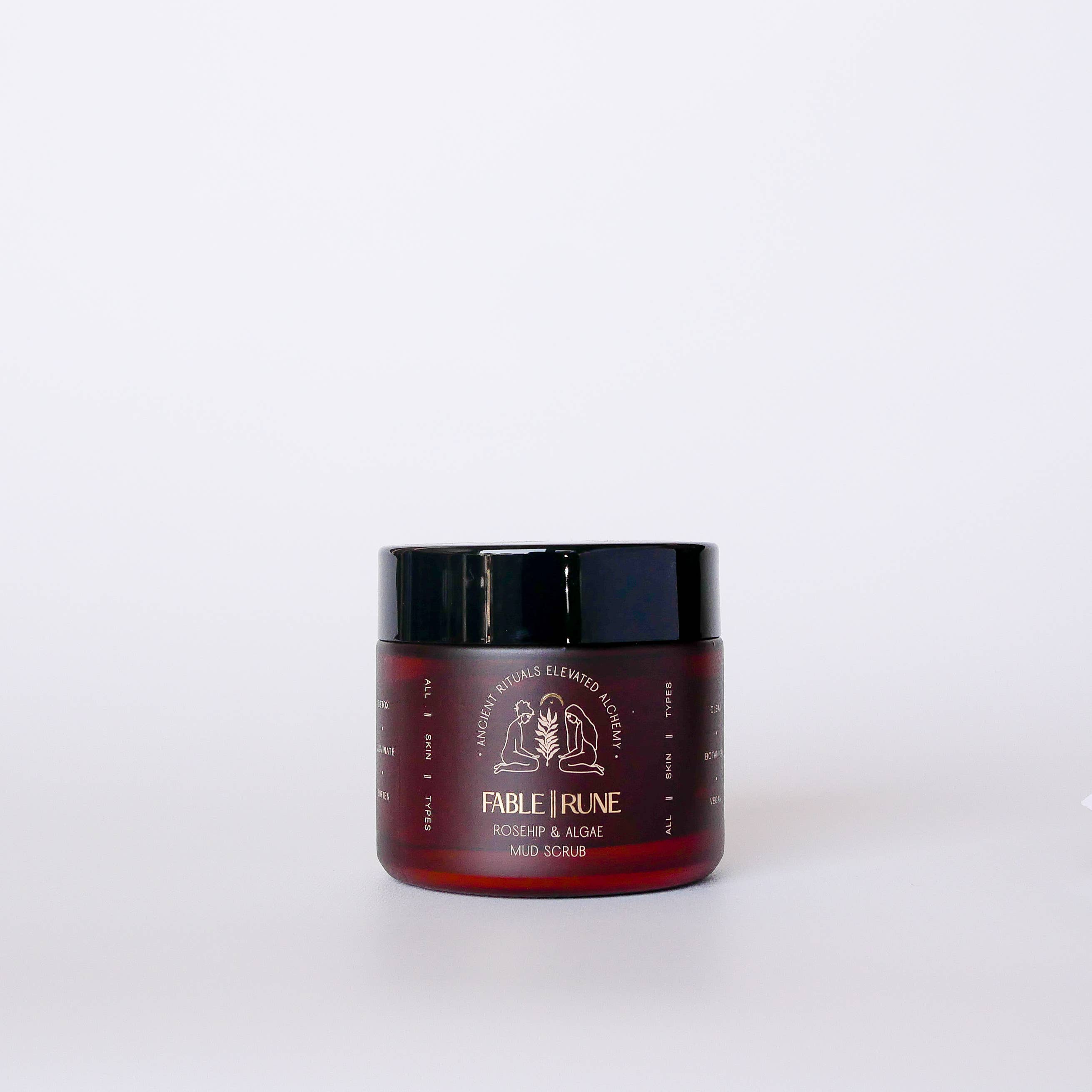 FABLERUNE - Face Scrub - Rosehip & Algae Mud (2 oz)