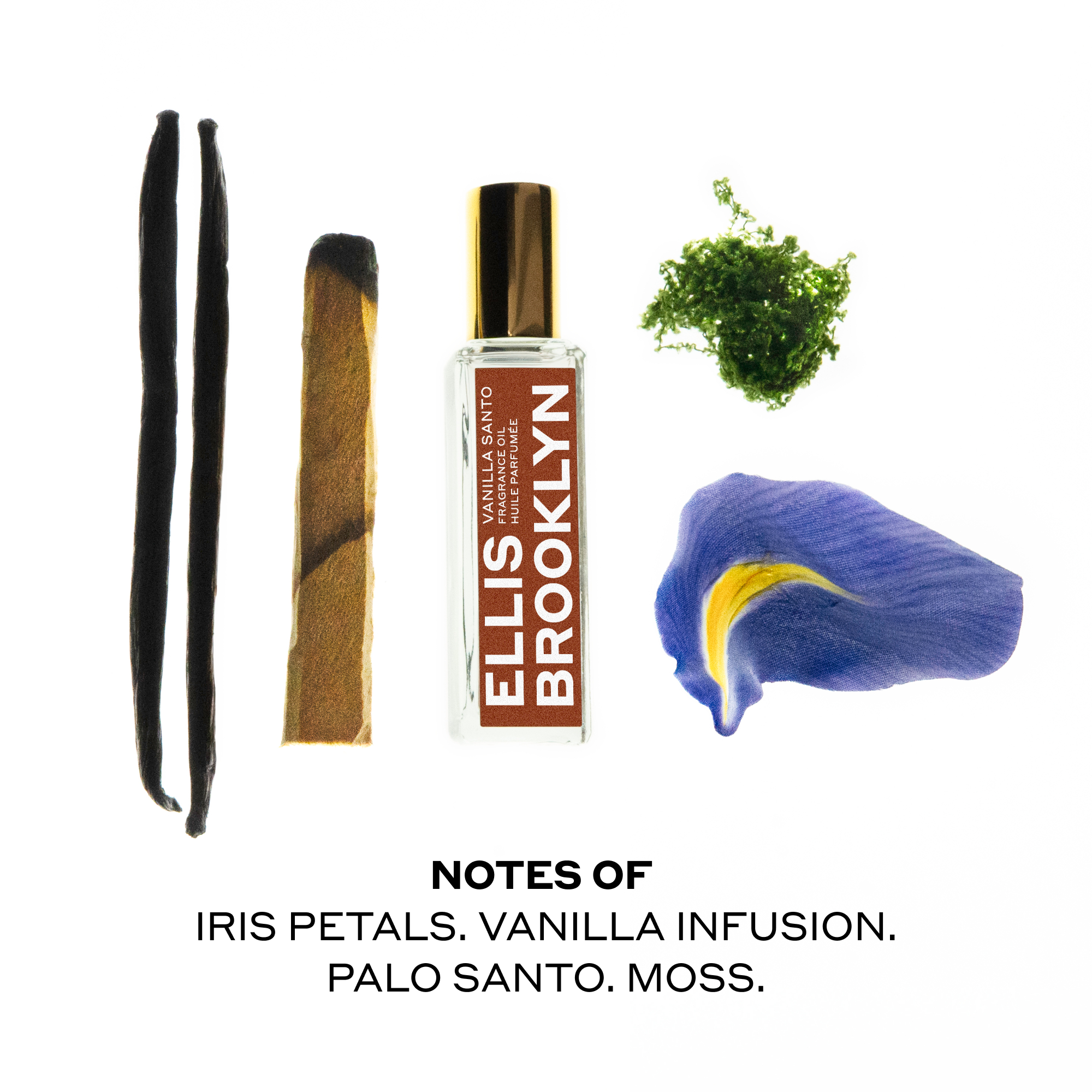Ellis Brooklyn - VANILLA SANTO Fragrance Oil Rollerball