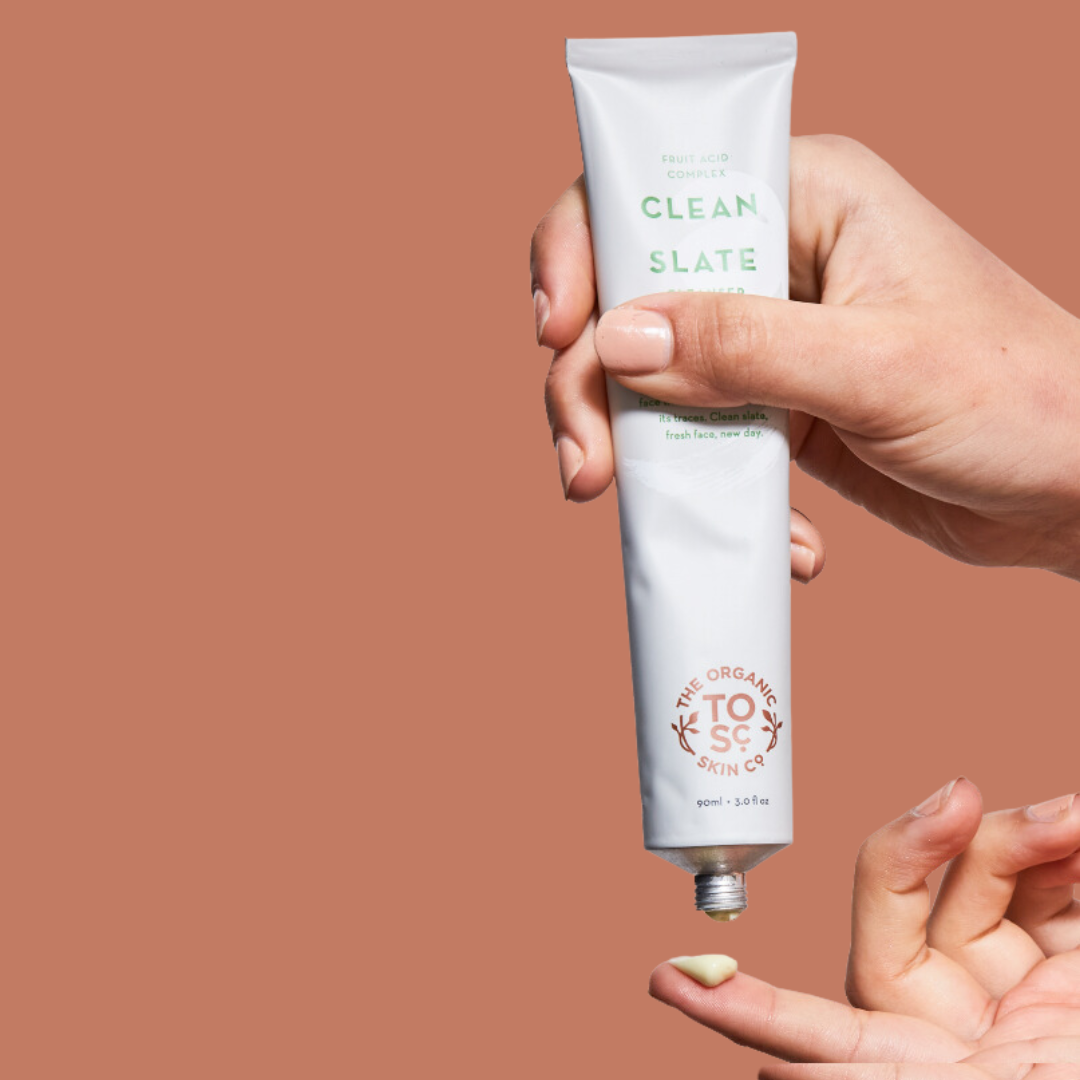 The Organic Skin Co. -  Clear Skin Bundle - Clean Slate Cleanser, Task Force Nine