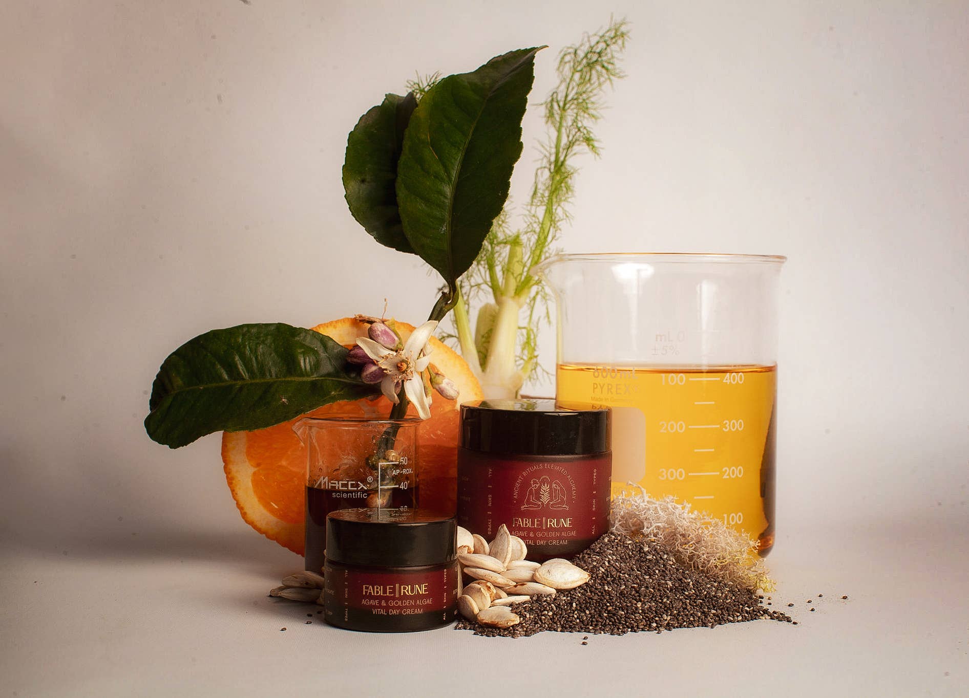 FABLERUNE - Face Moisturizer - Agave & Golden Algae Cream (mini 0.5 oz)