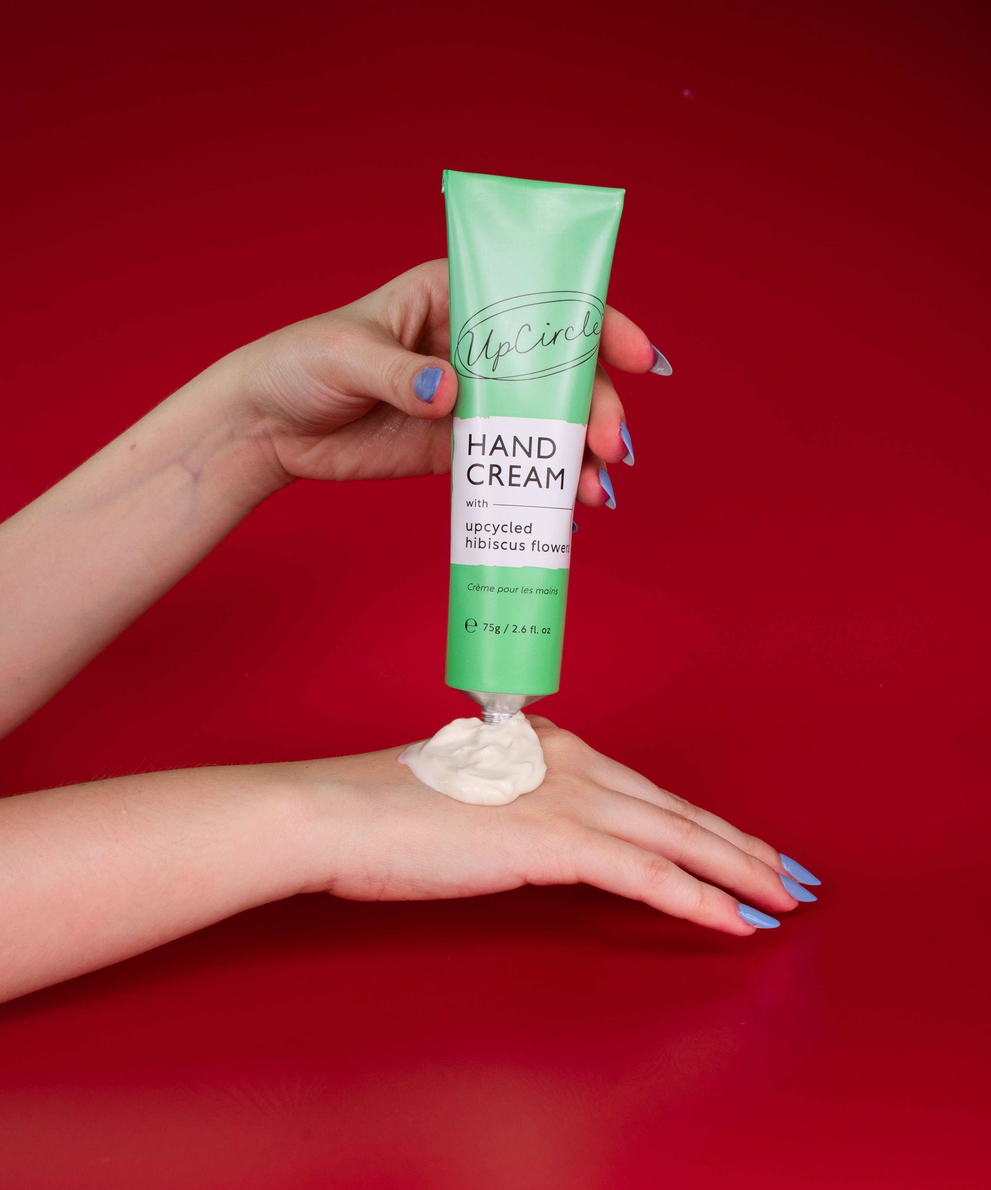 UpCircle USA - Eco-Friendly Hand Cream with Upcycled Hibiscus Flower Acids