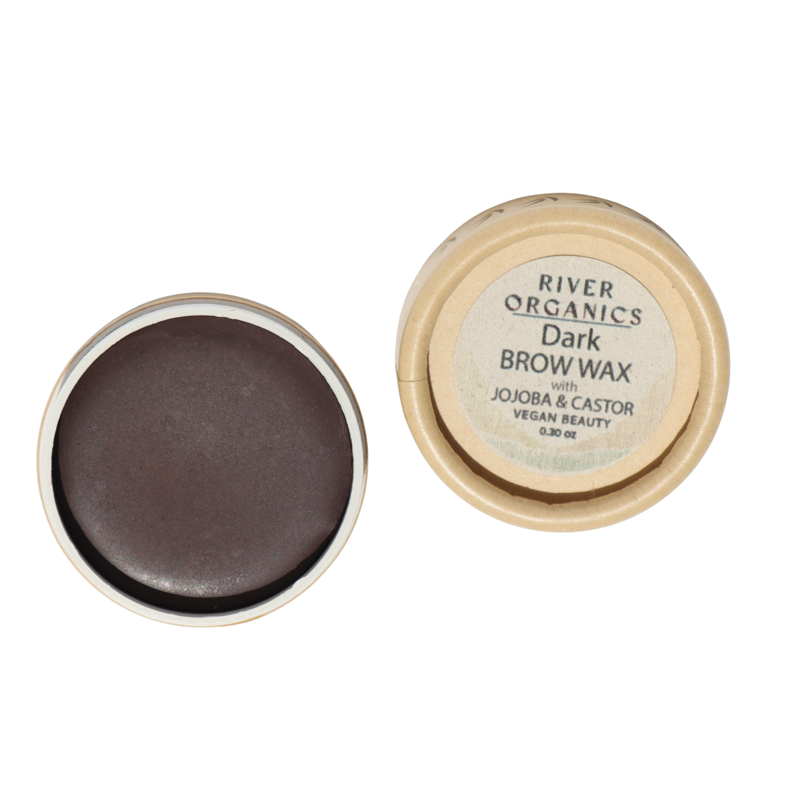 River Organics - Dark Vegan Eyebrow Wax