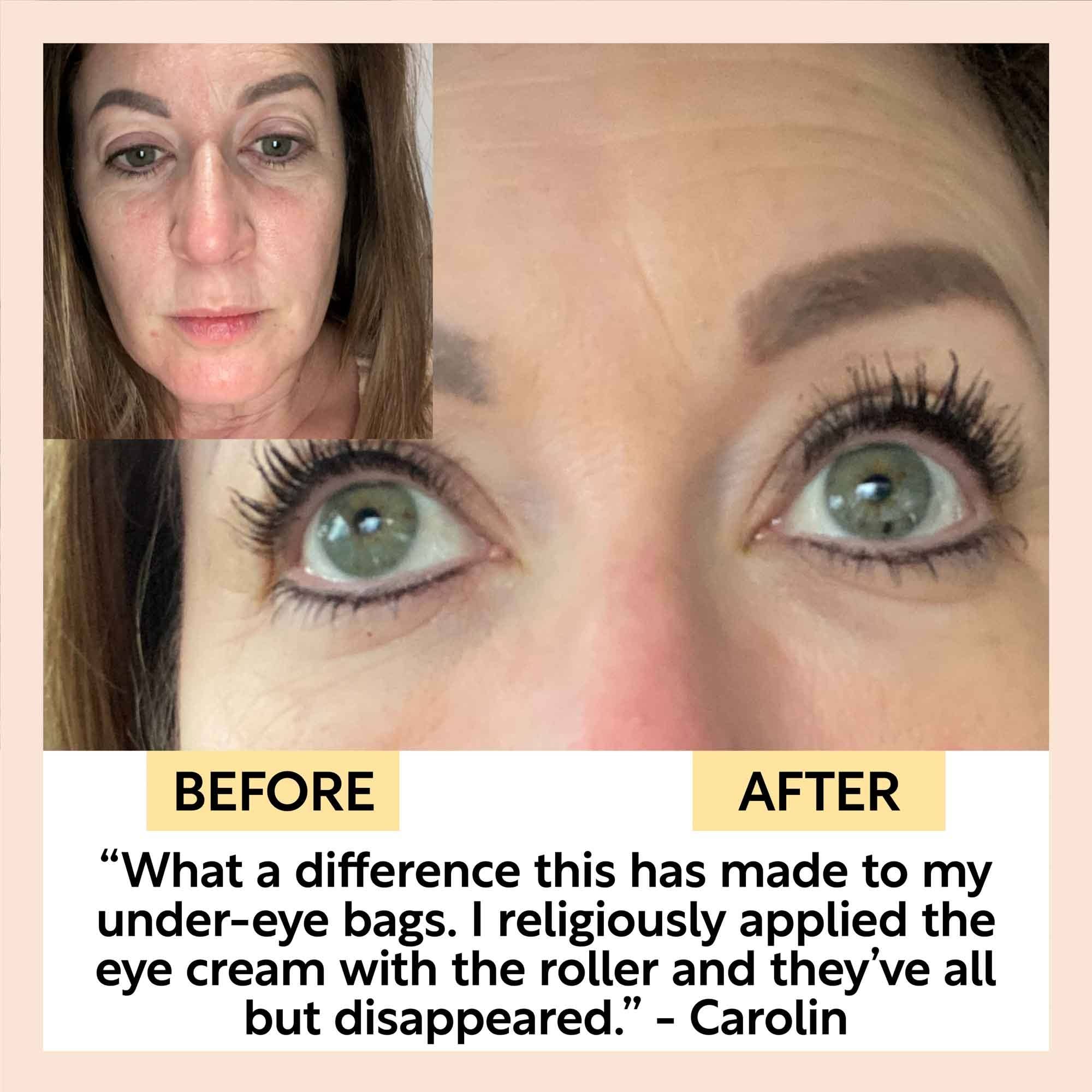 UpCircle USA - Vegan Hydrating Eye Cream with Hyaluronic Acid + Coffee Oil