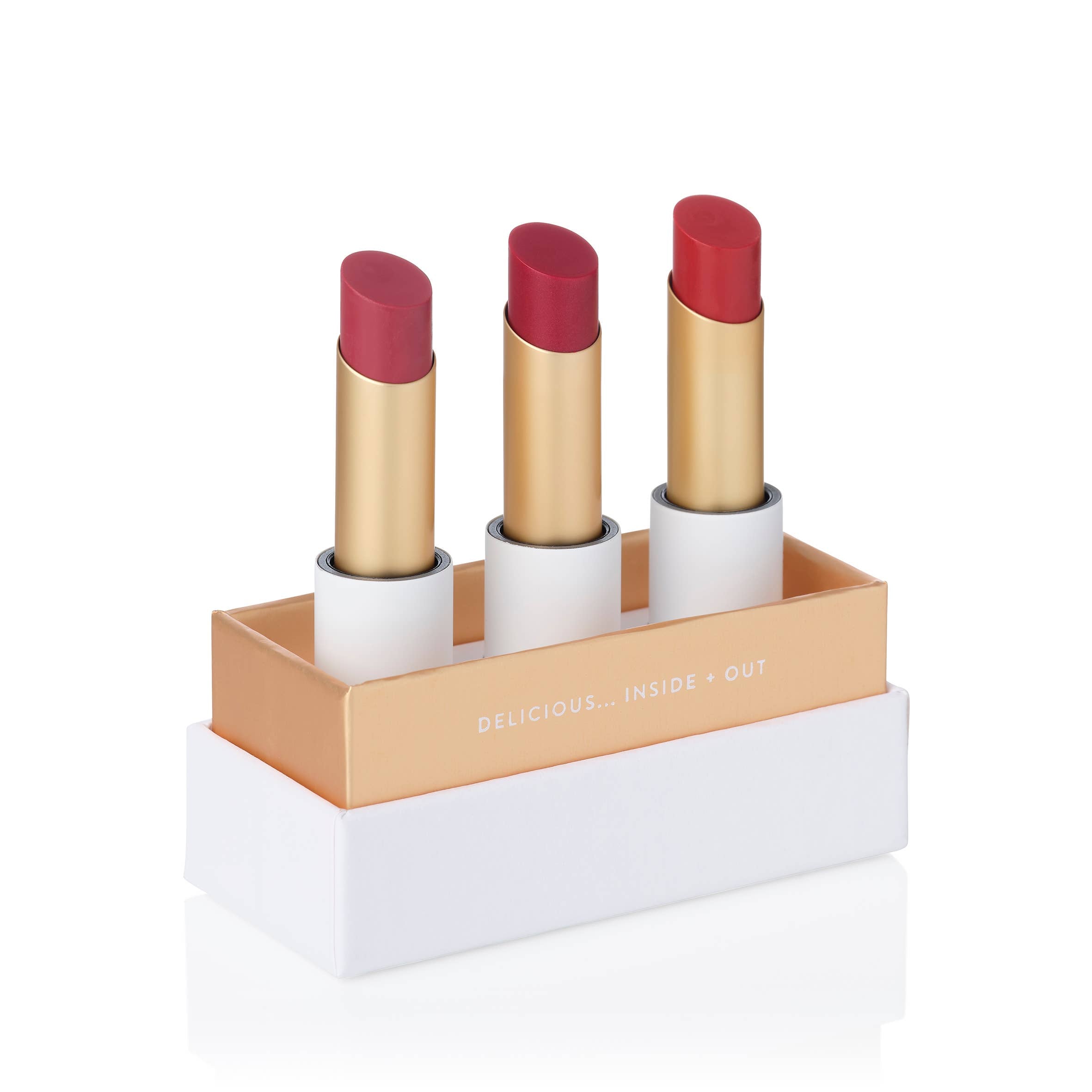 Luk Beautifood - Lip Nourish Trio - Luscious Reds