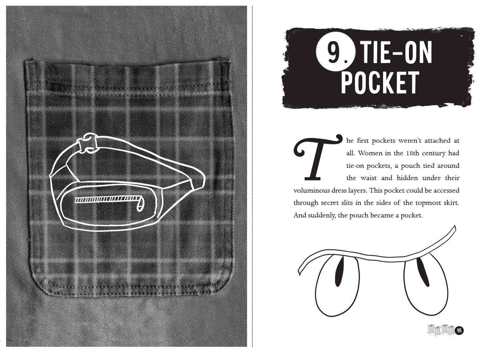 Microcosm Publishing & Distribution - Magic of Pockets: Guide to Sewing & Fixing Pockets