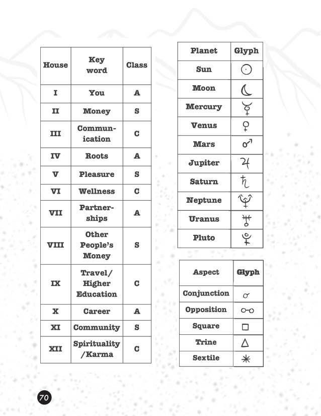 Microcosm Publishing & Distribution - A Pocket Guide to Natal Astrology: Birth Chart Basics (Zine)