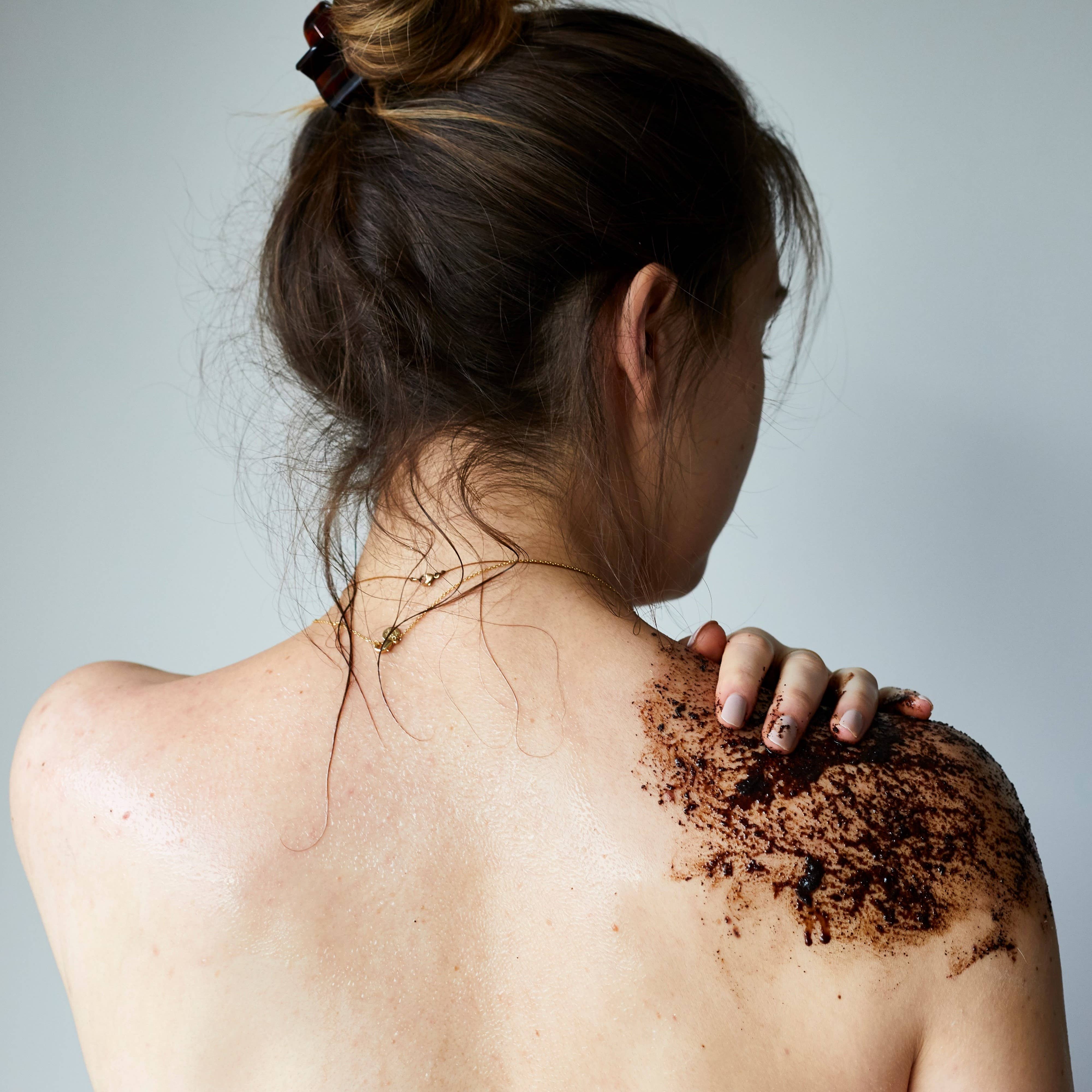 UpCircle USA - Eco Friendly Lemongrass Body Scrub with Coffee + Shea Butter