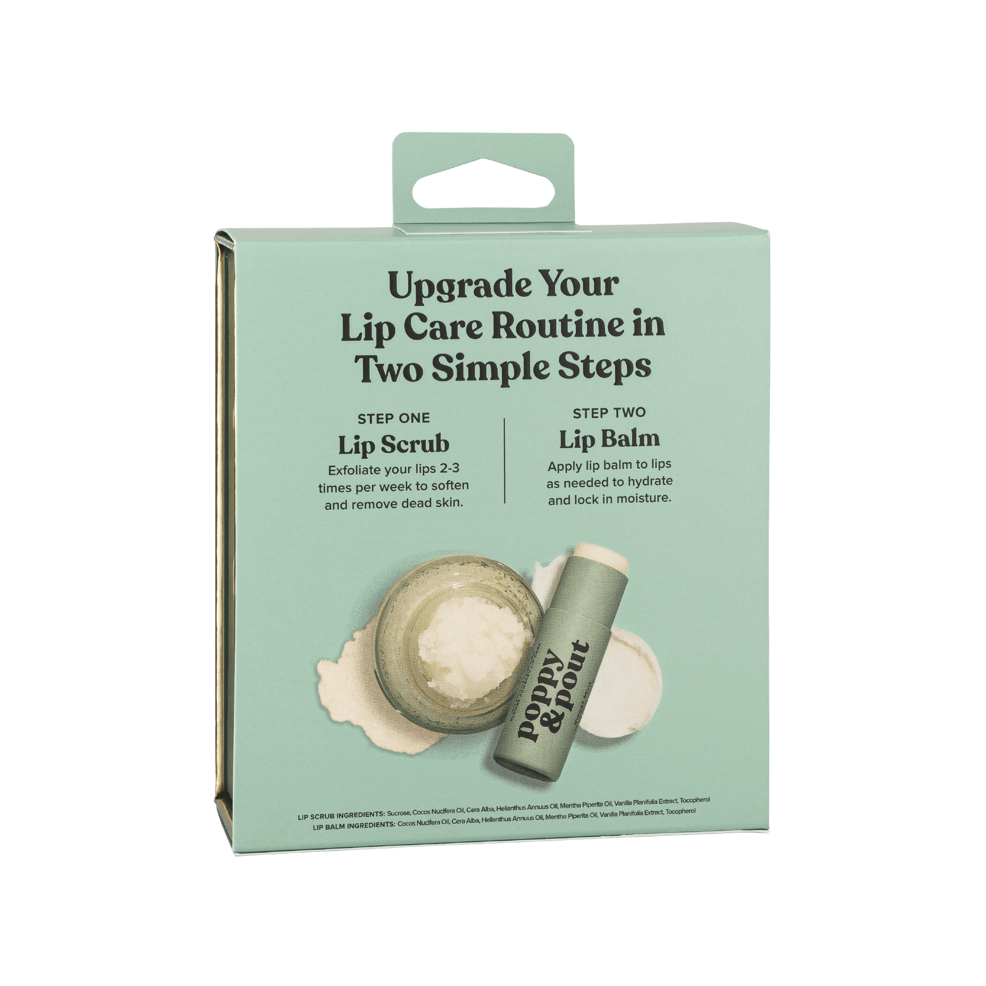 Poppy & Pout - Lip Care Duo, Sweet Mint