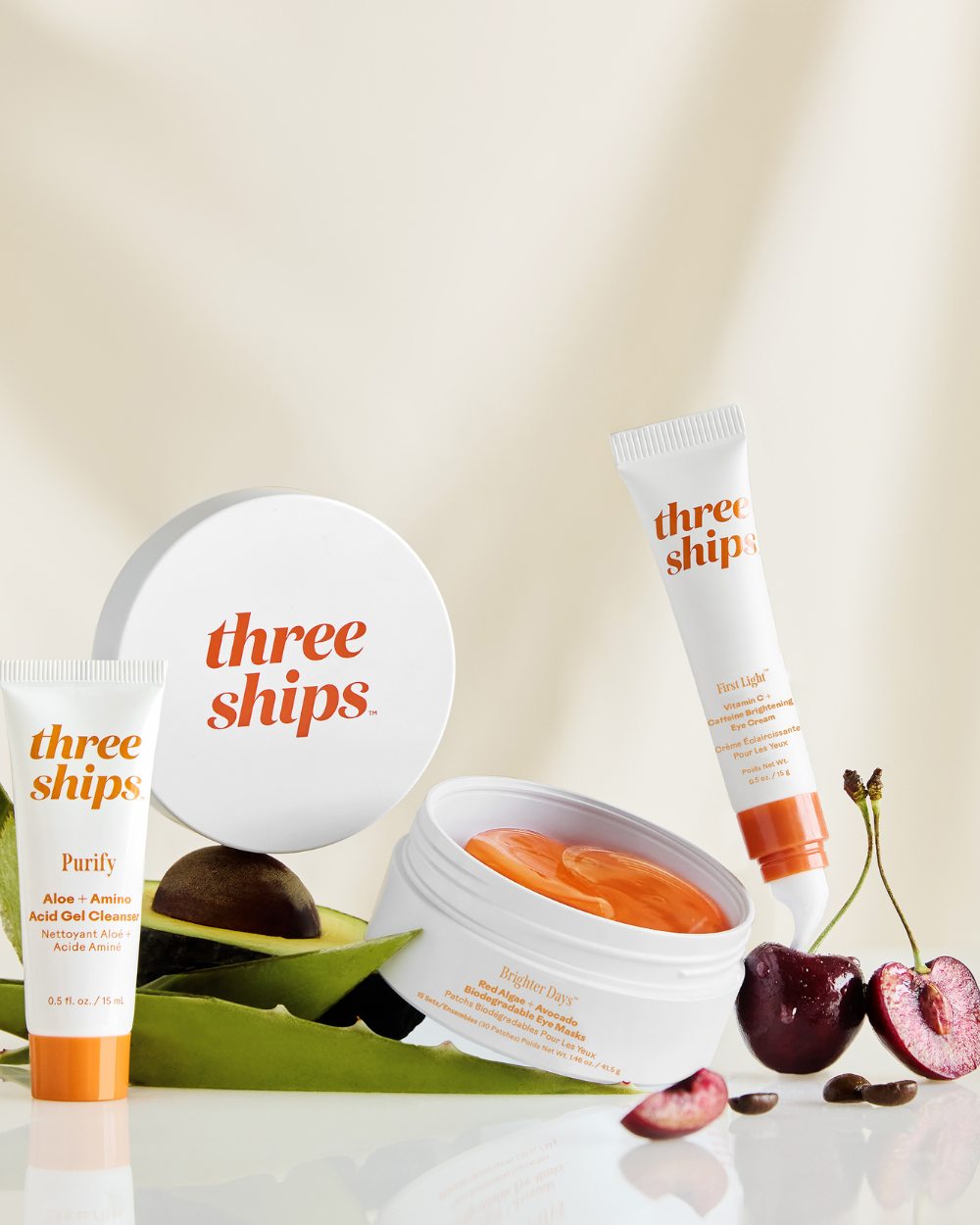 Three Ships - Bright Side: Brightening Eye Routine Kit