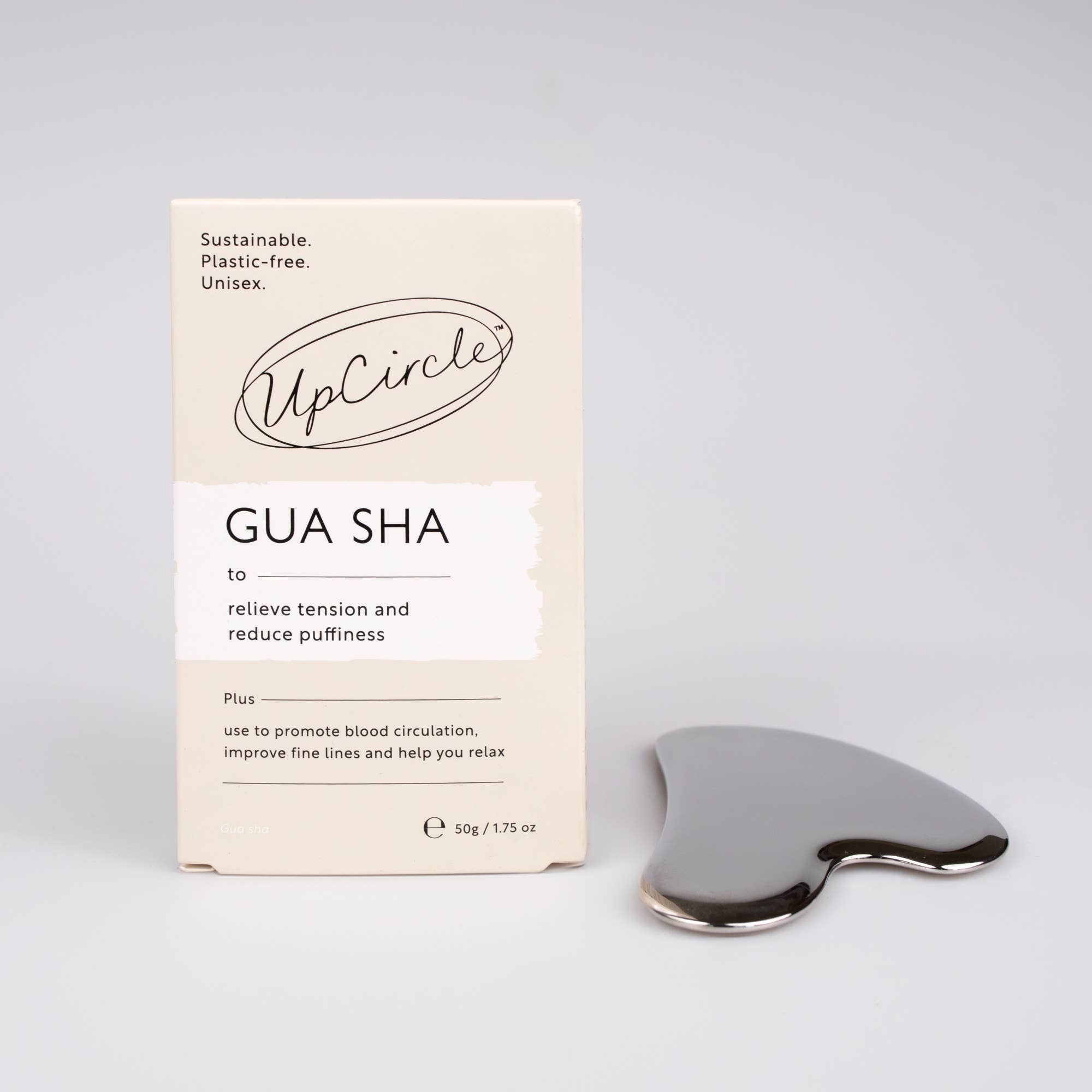 UpCircle USA - Eco-Friendly Gua Sha Facial Massage Spa Tool - boost circulation