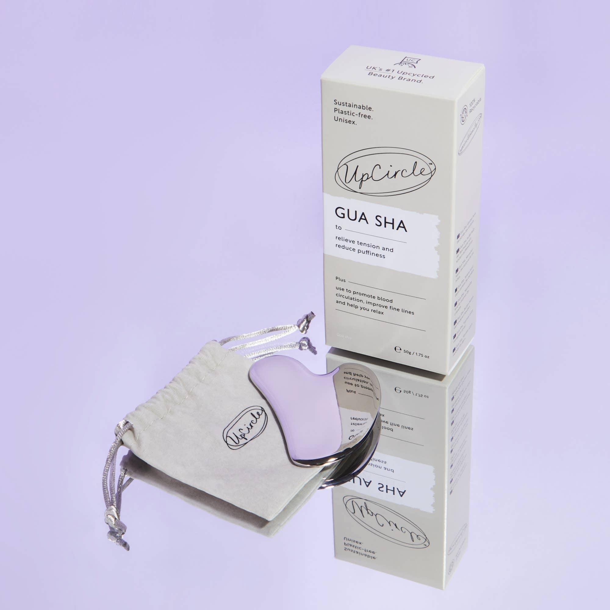 UpCircle USA - Eco-Friendly Gua Sha Facial Massage Spa Tool - boost circulation