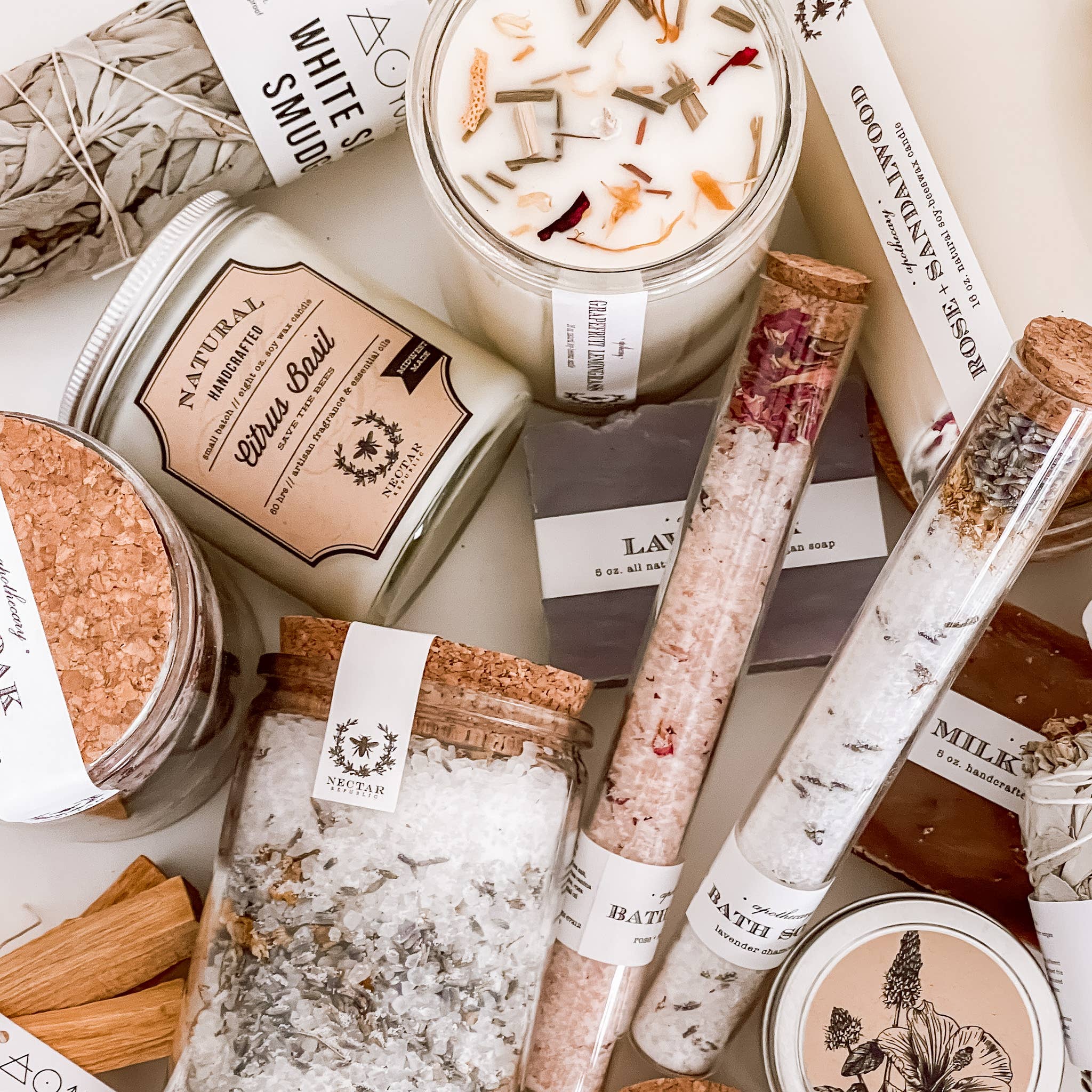 Nectar Republic - Lavender Chamomile : Large Bath Soak