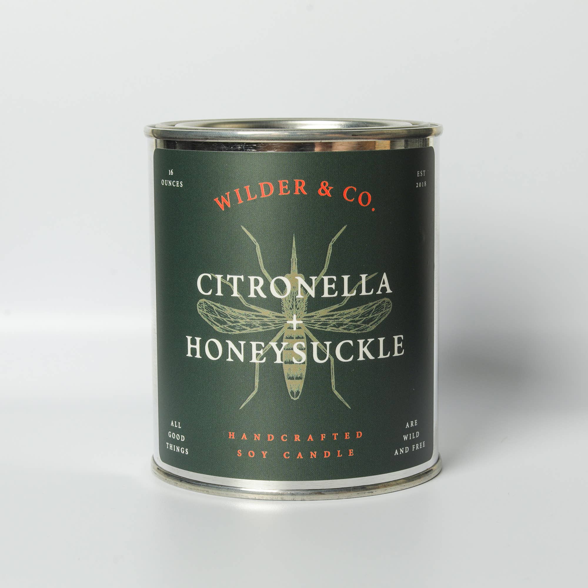 American Heritage - Citronella + Honeysuckle Outdoor Patio Candle