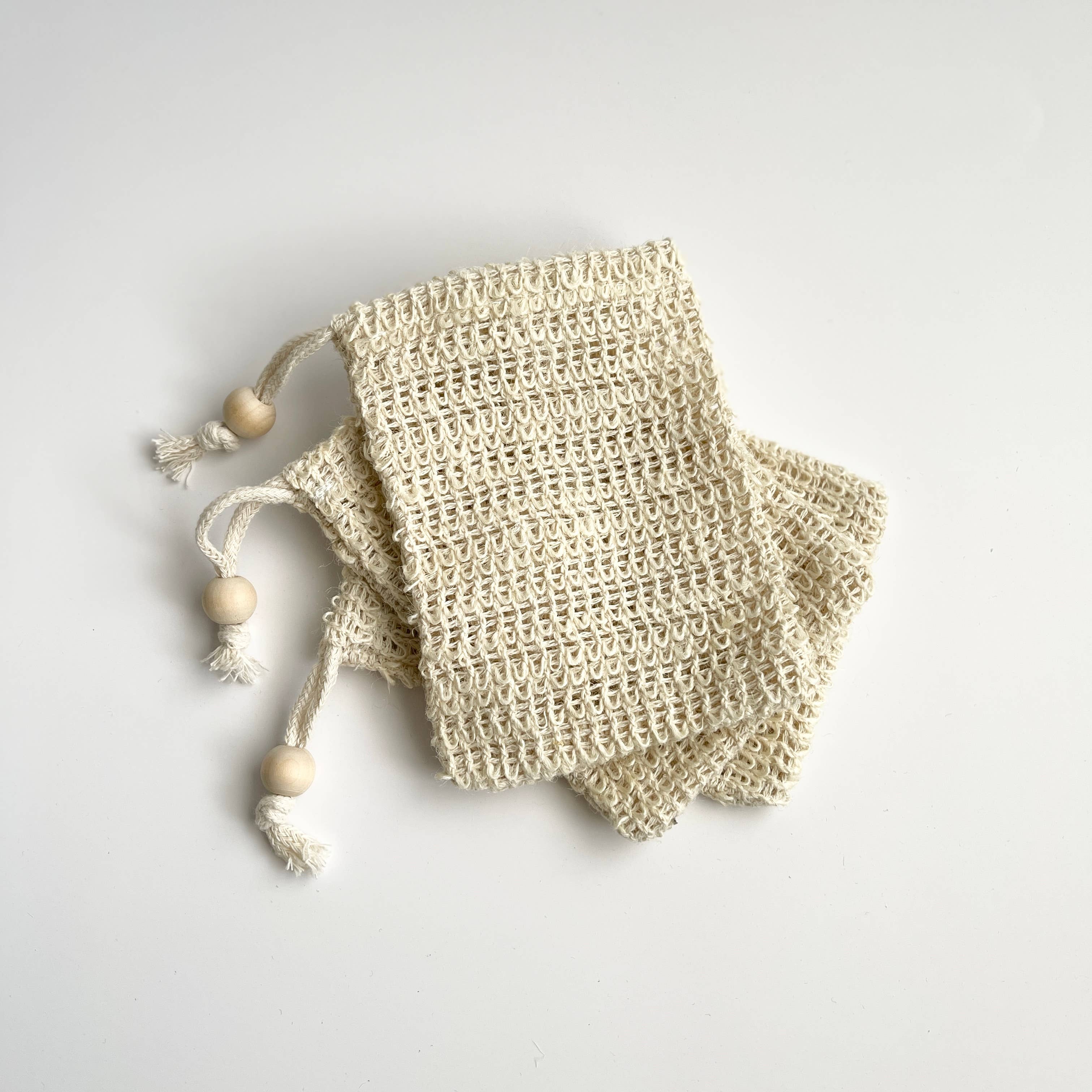 Nectar Republic - Exfoliating Sisal Soap Bag