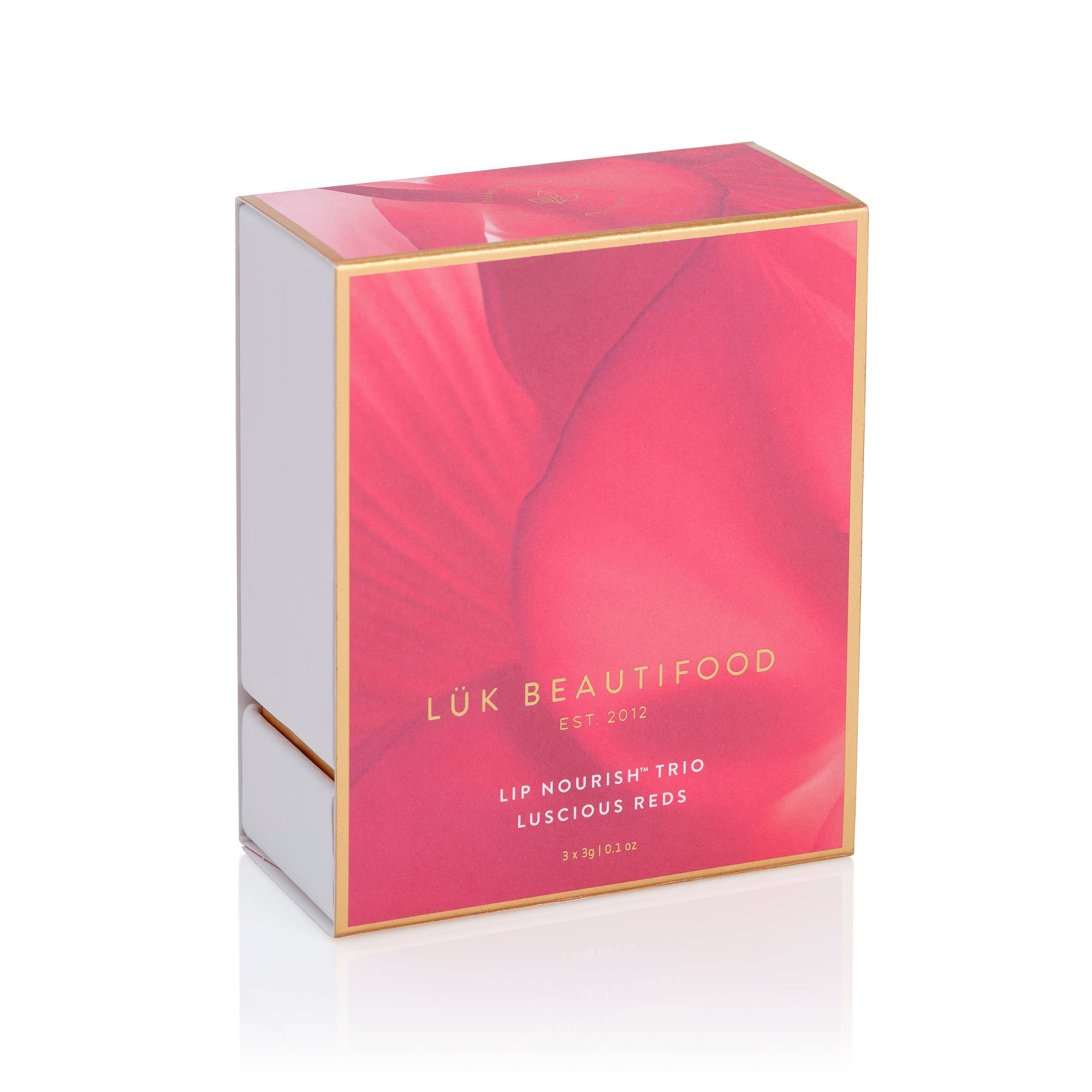 Luk Beautifood - Lip Nourish Trio - Luscious Reds