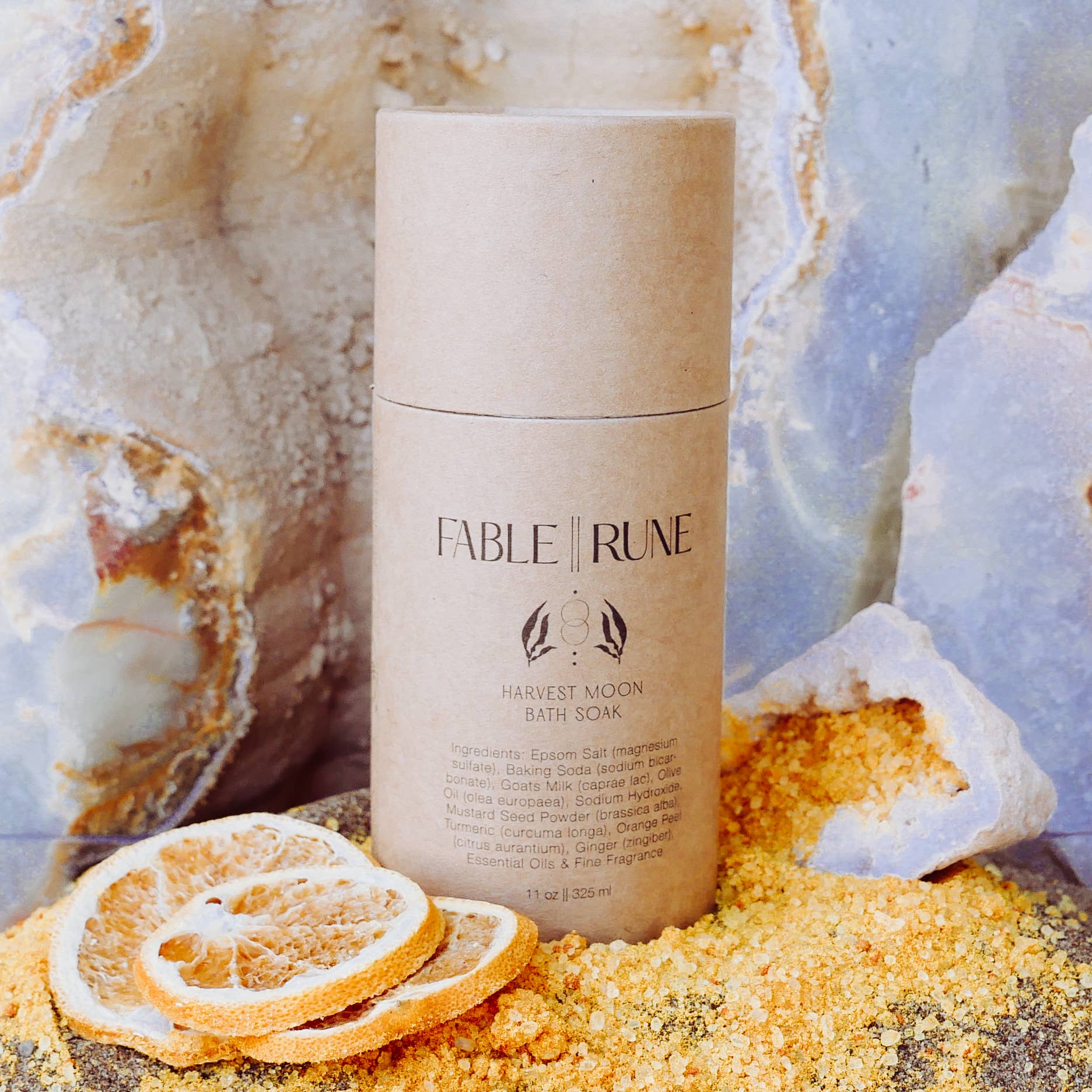 FABLERUNE - Bath Soak - Harvest Moon - 11oz