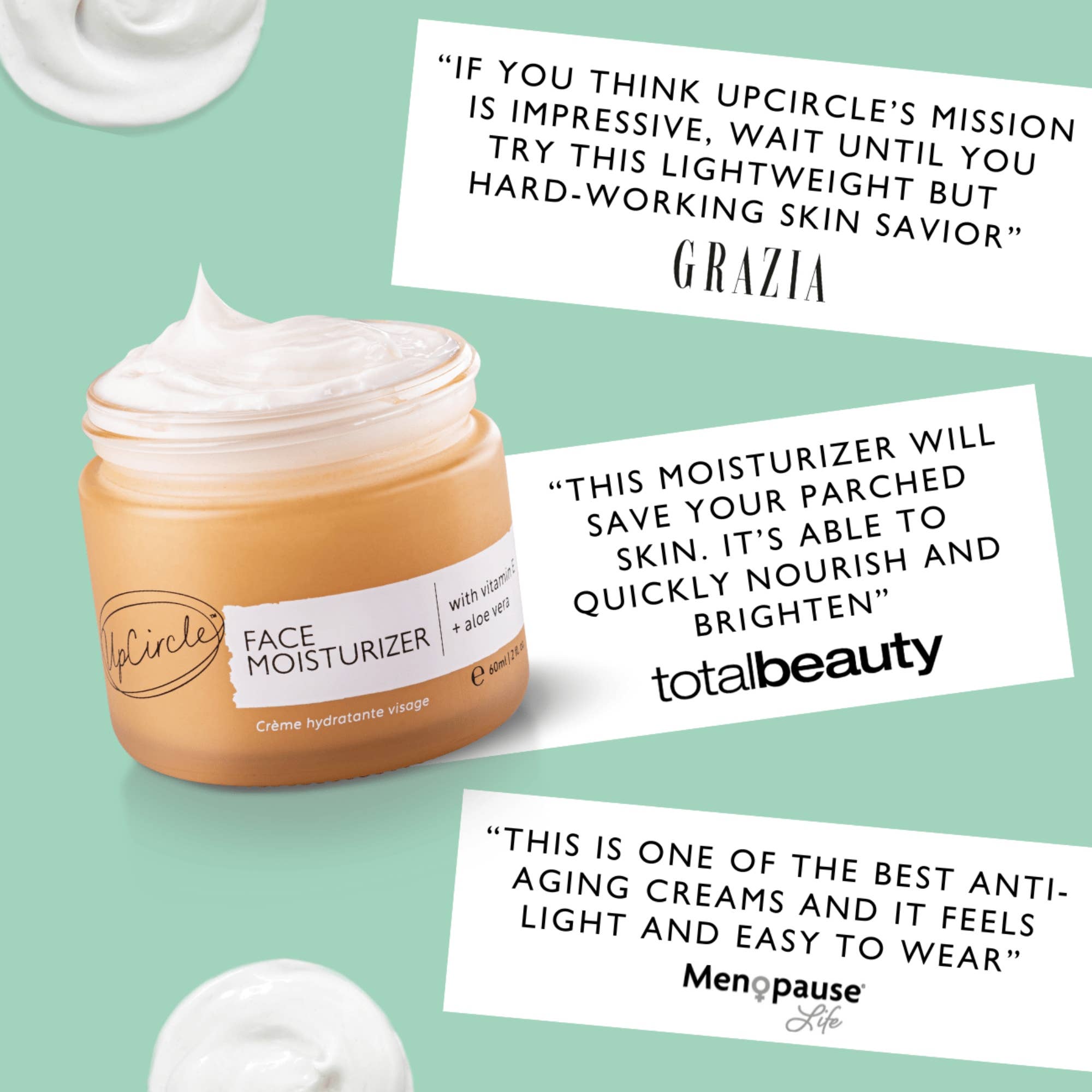 UpCircle USA - Eco Friendly Vegan Gift Box - Day + Night Hydration Set