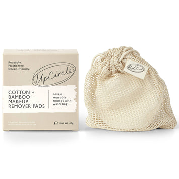 UpCircle USA - Plastic Free, Reusable Luxury Spa Bamboo & Cotton Makeup Pads