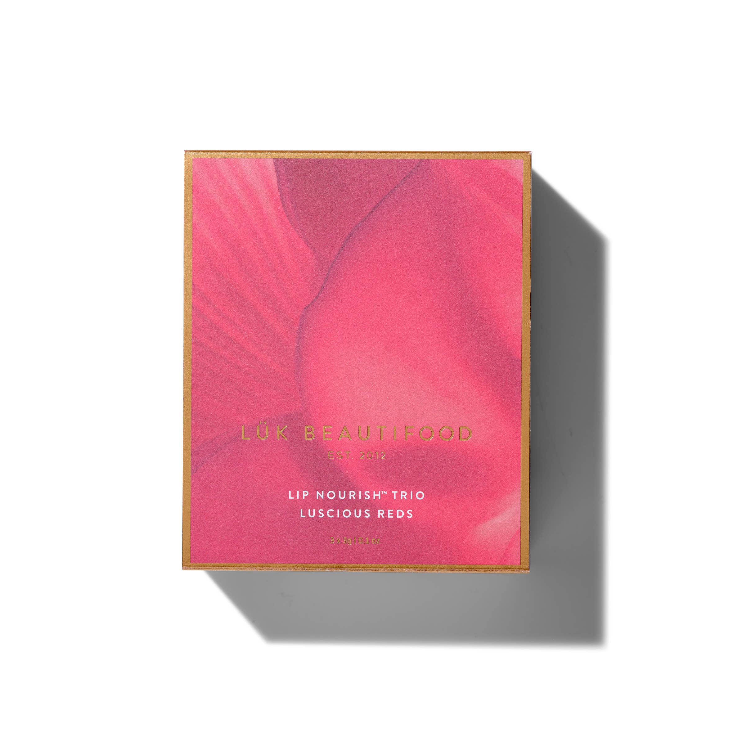 Luk Beautifood - Lip Nourish Trio - Luscious Reds