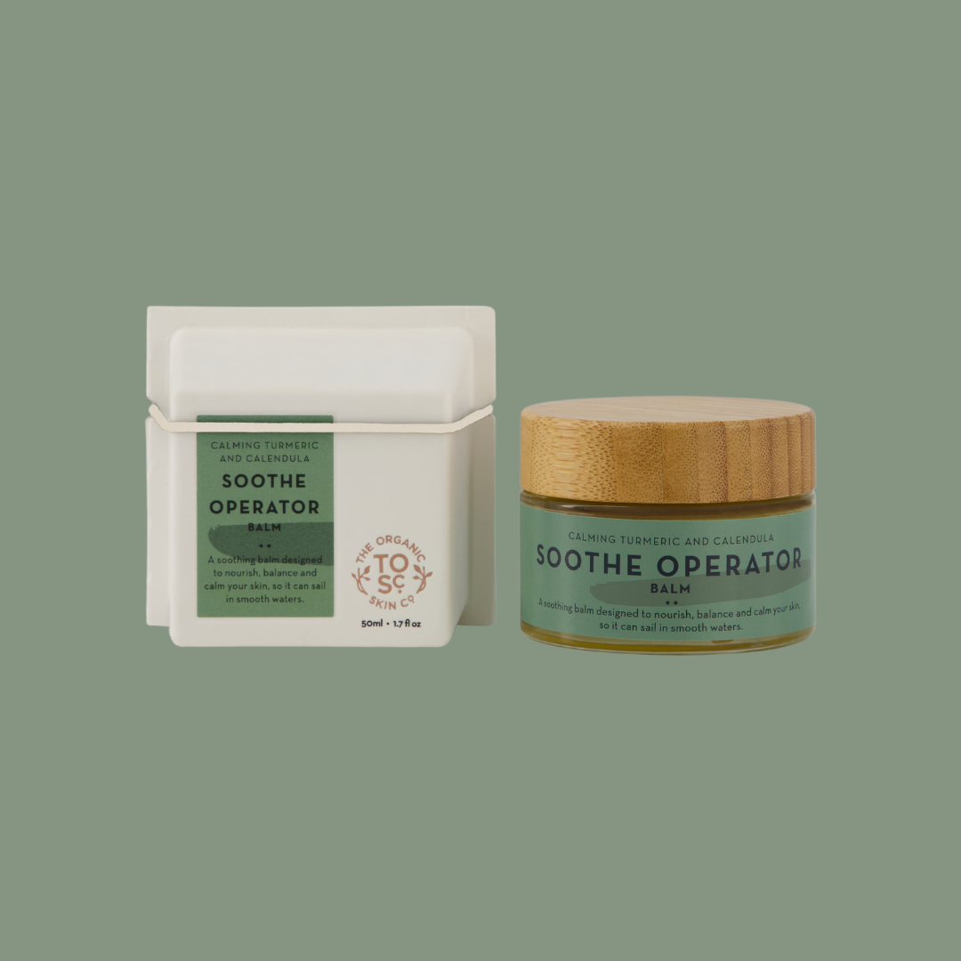 The Organic Skin Co. - Soothe Operator - Organic Balm Calming Turmeric and Calendul