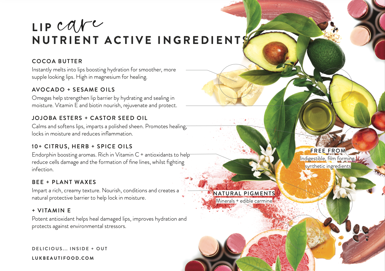 Luk Beautifood - Lip Nourish™ Lipstick